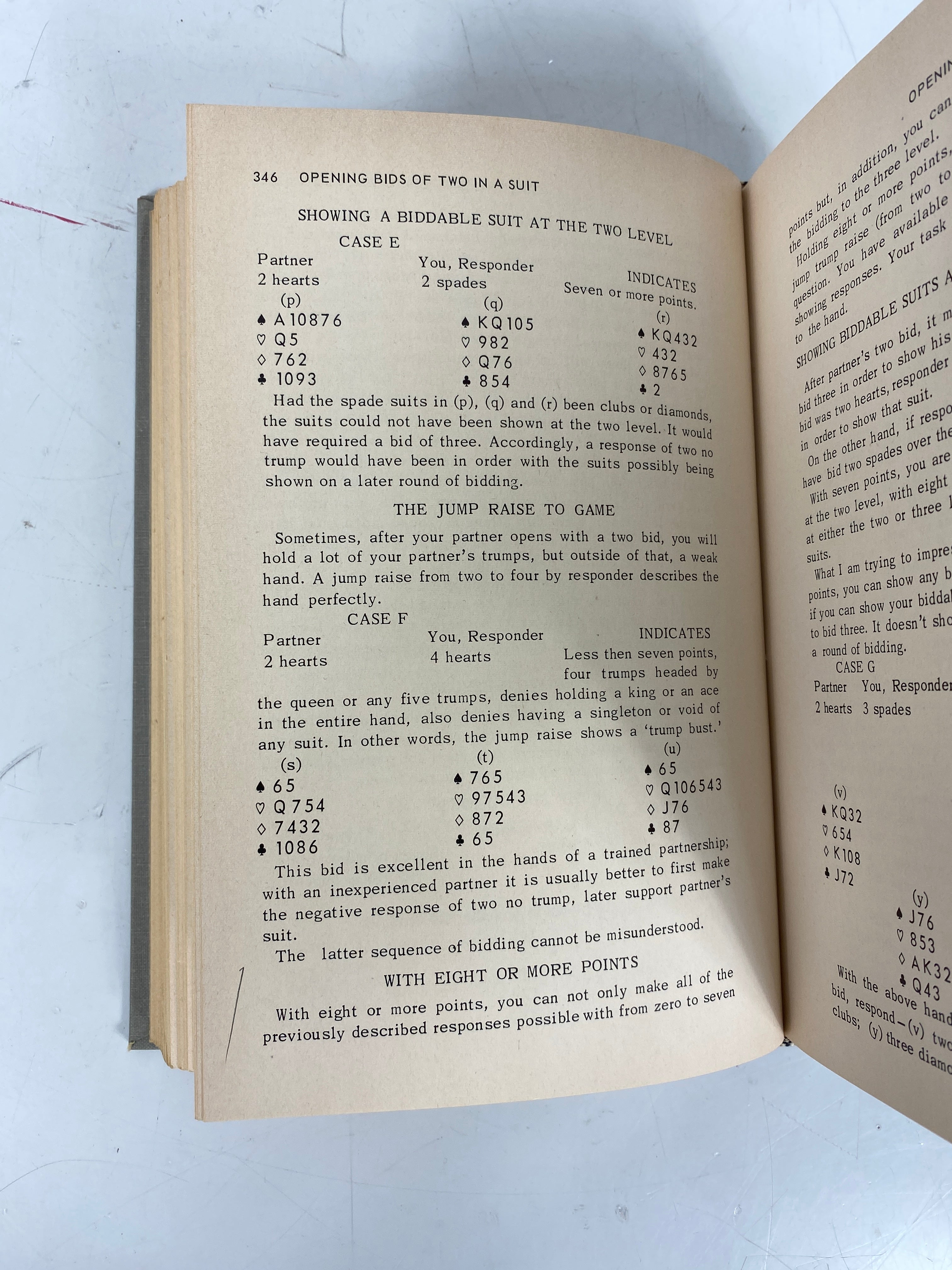 2 Vols: Modern Point Count Contract Bridge/Goren's Bridge Complete 1964-71