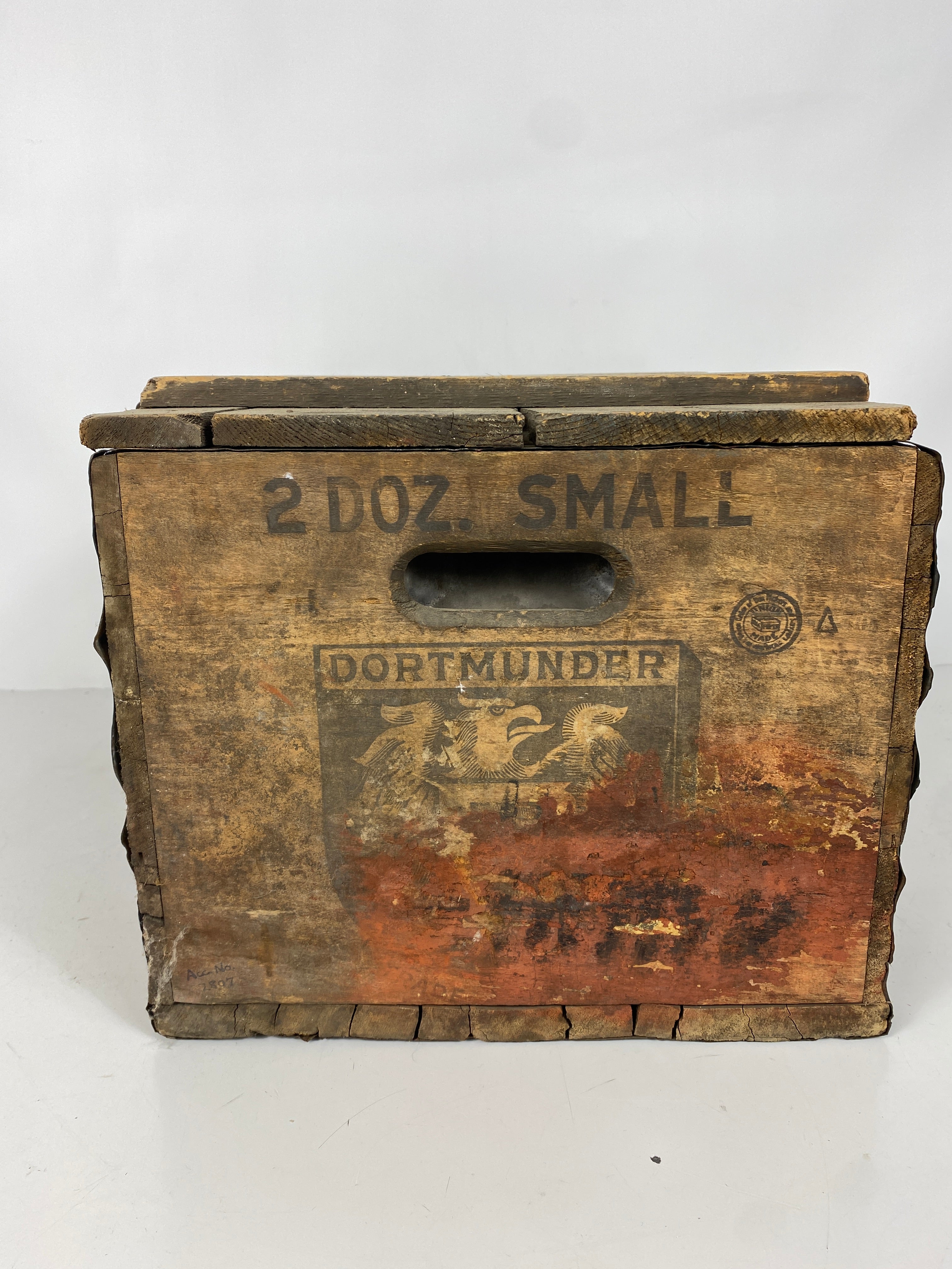 Antique Pre-Prohibition BERGHOFF BREWING CO Dortmunder Beer Crate Fort Wayne Indiana