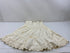 Vintage 1890s White Linen Children's Petticoat with Floral Lace Details