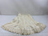 Vintage 1890s White Linen Children's Petticoat with Floral Lace Details