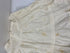 Vintage 1890s White Linen Children's Petticoat with Floral Lace Details