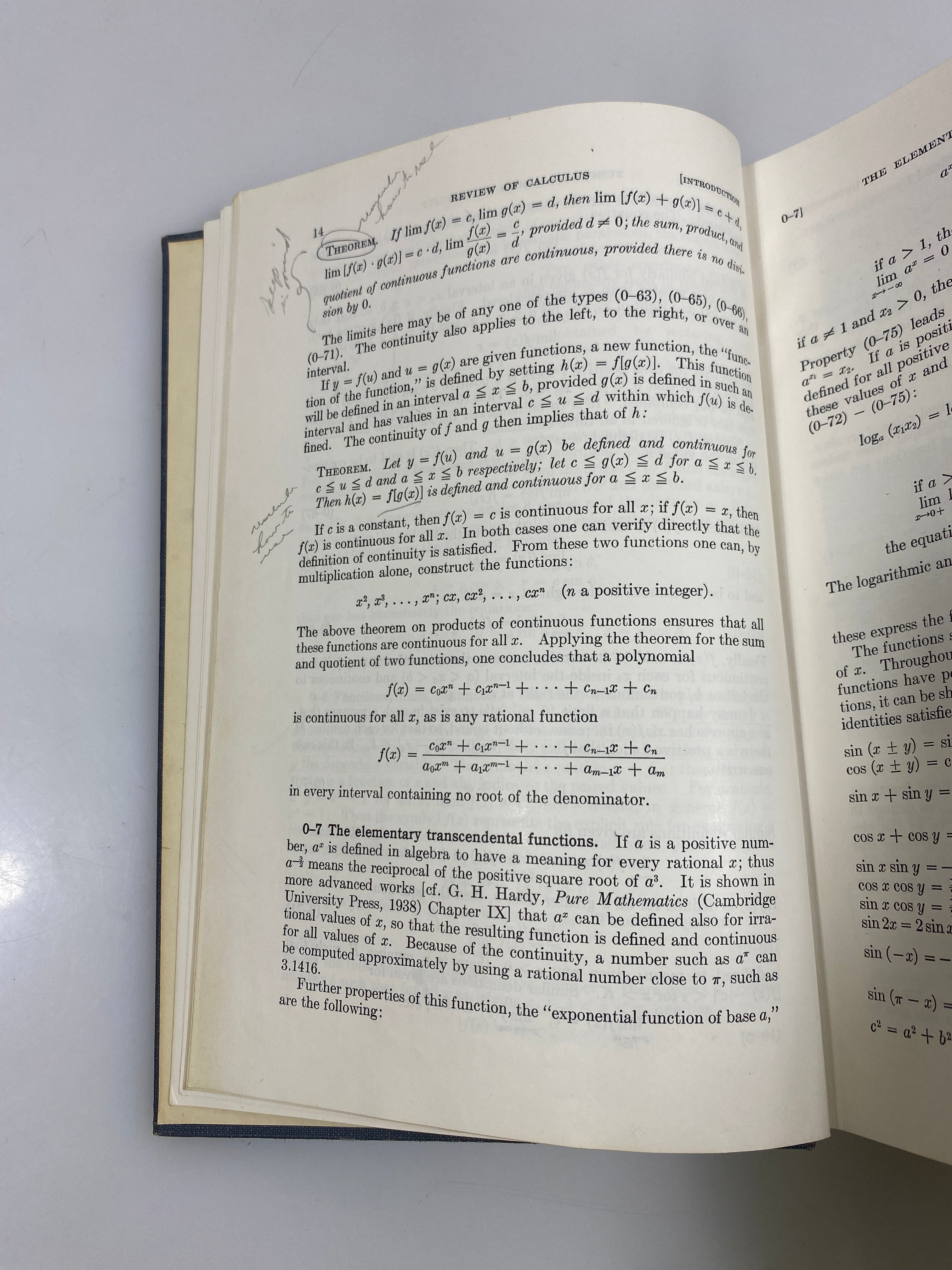 Advances Calculus by Kaplan 5th Print 1959 HC