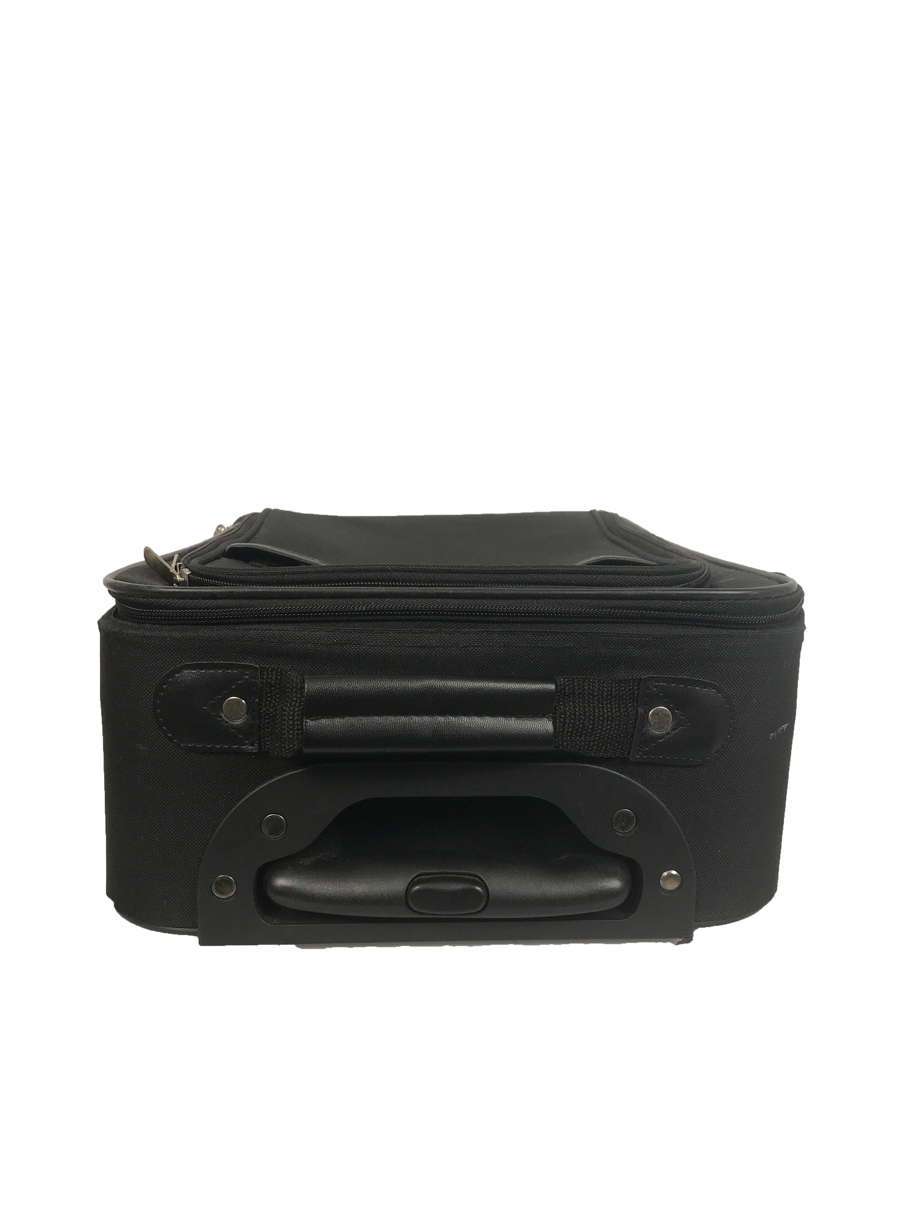 Protocol Black Rolling Suitcase