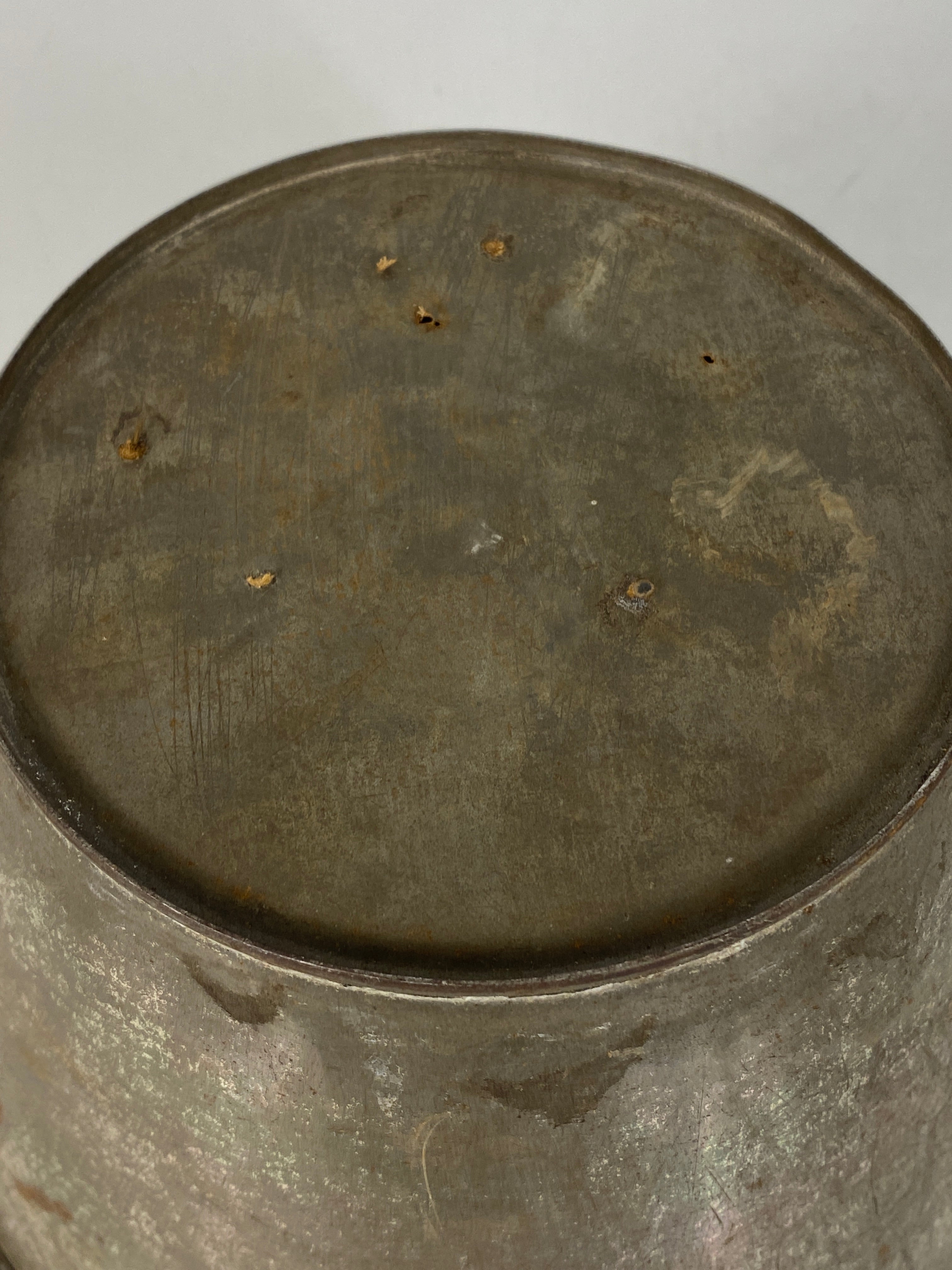 Antique Galvanized Pail