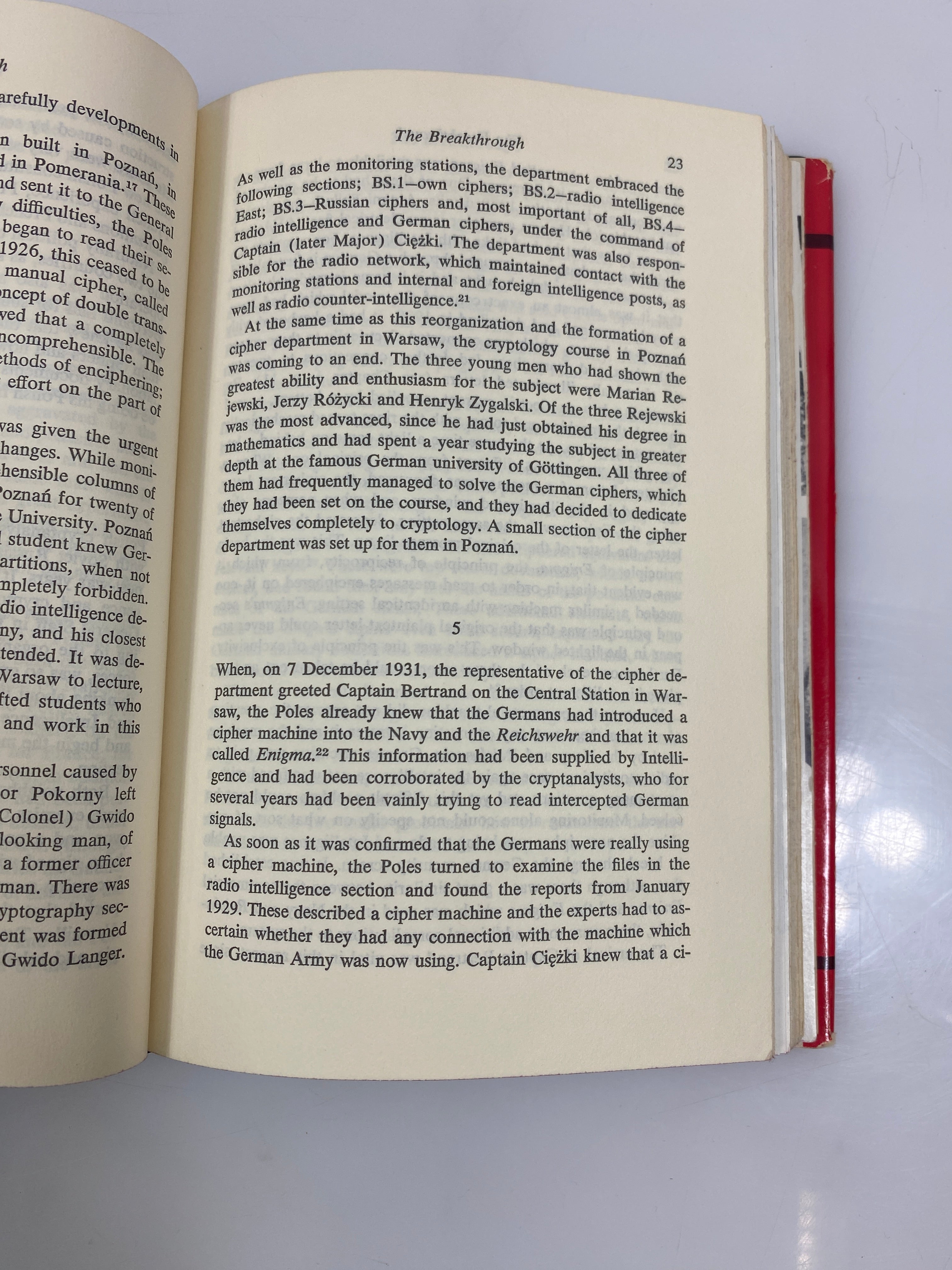 The Enigma War by Jozef Garlinski 1st U.S. Edition 1980 HCDJ