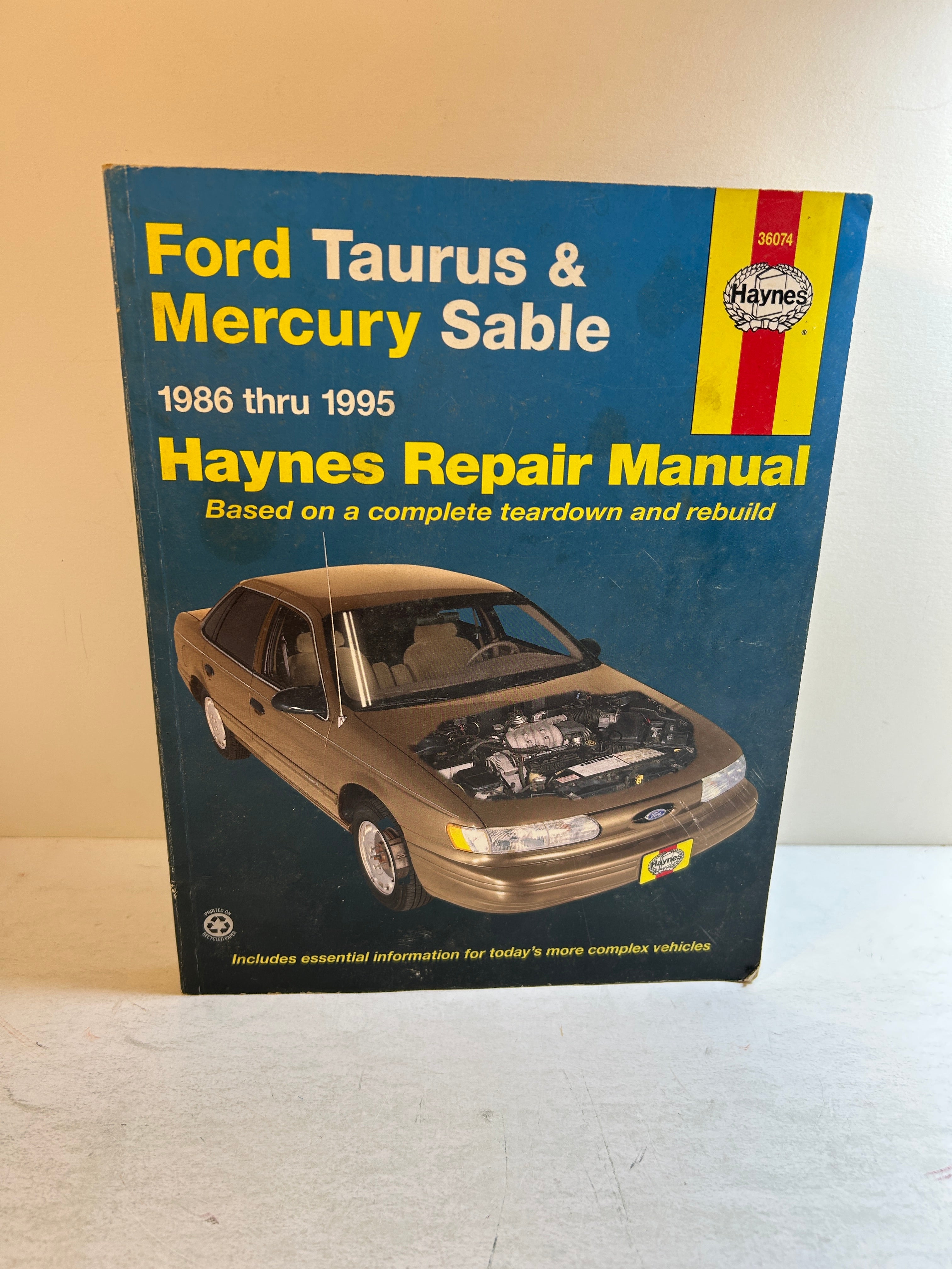 Ford Taurus & Mercury Sable (86-95) Haynes Repair Manual by John Haynes SC