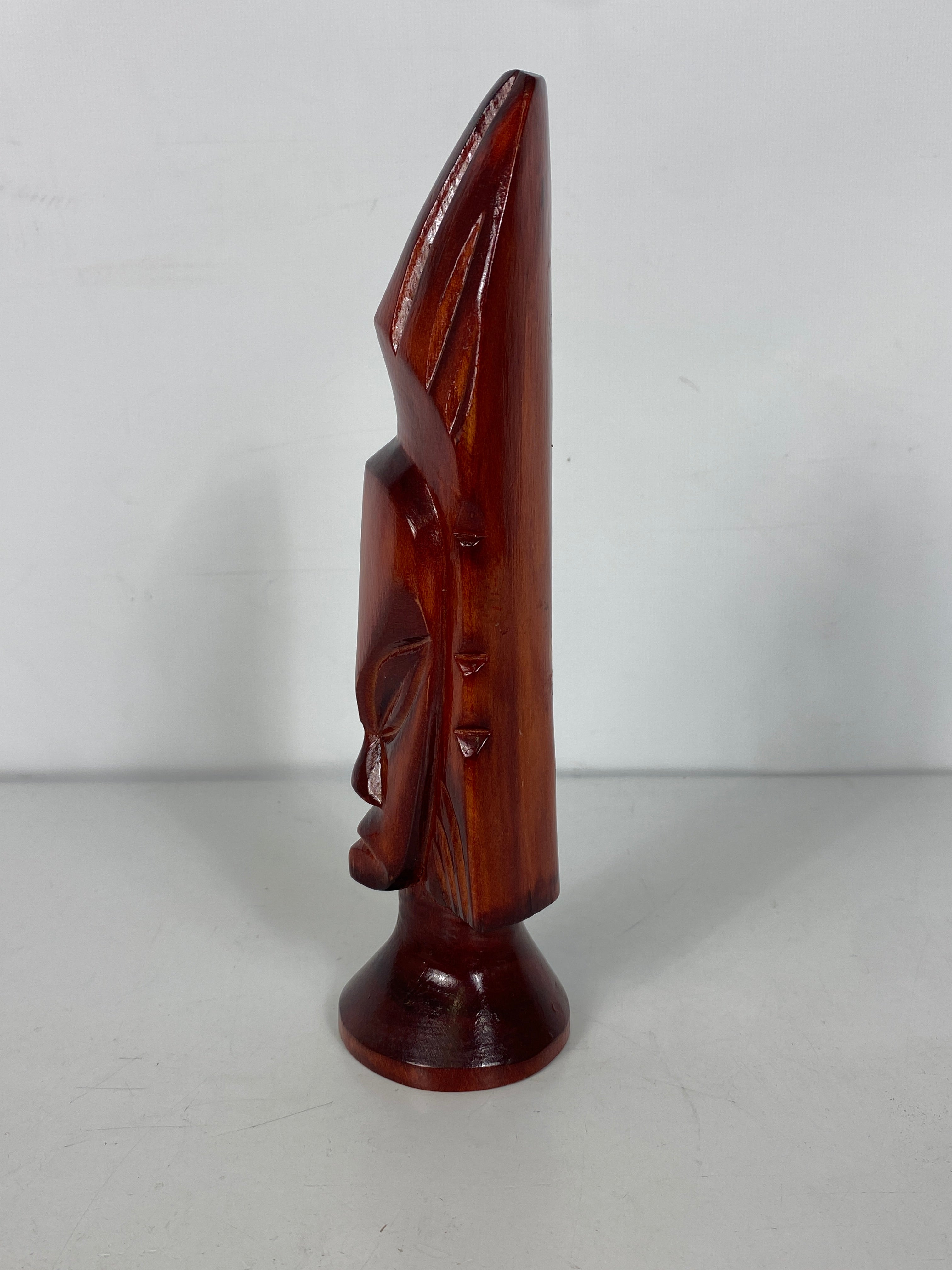 Wooden Deity Carving 9" Tall