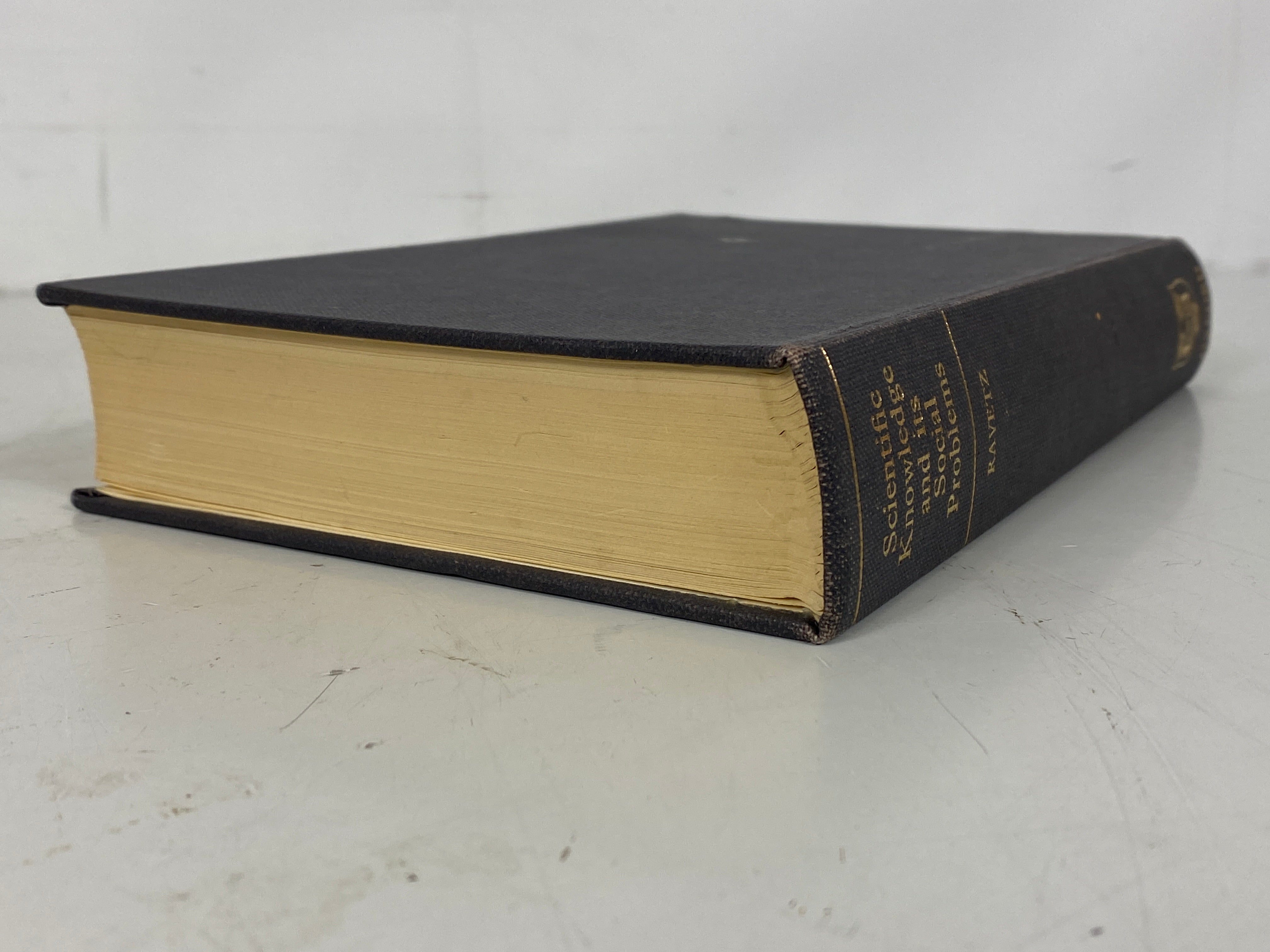 Scientific Knowledge and its Social Problems Jerome Ravetz 1971 Vintage HC