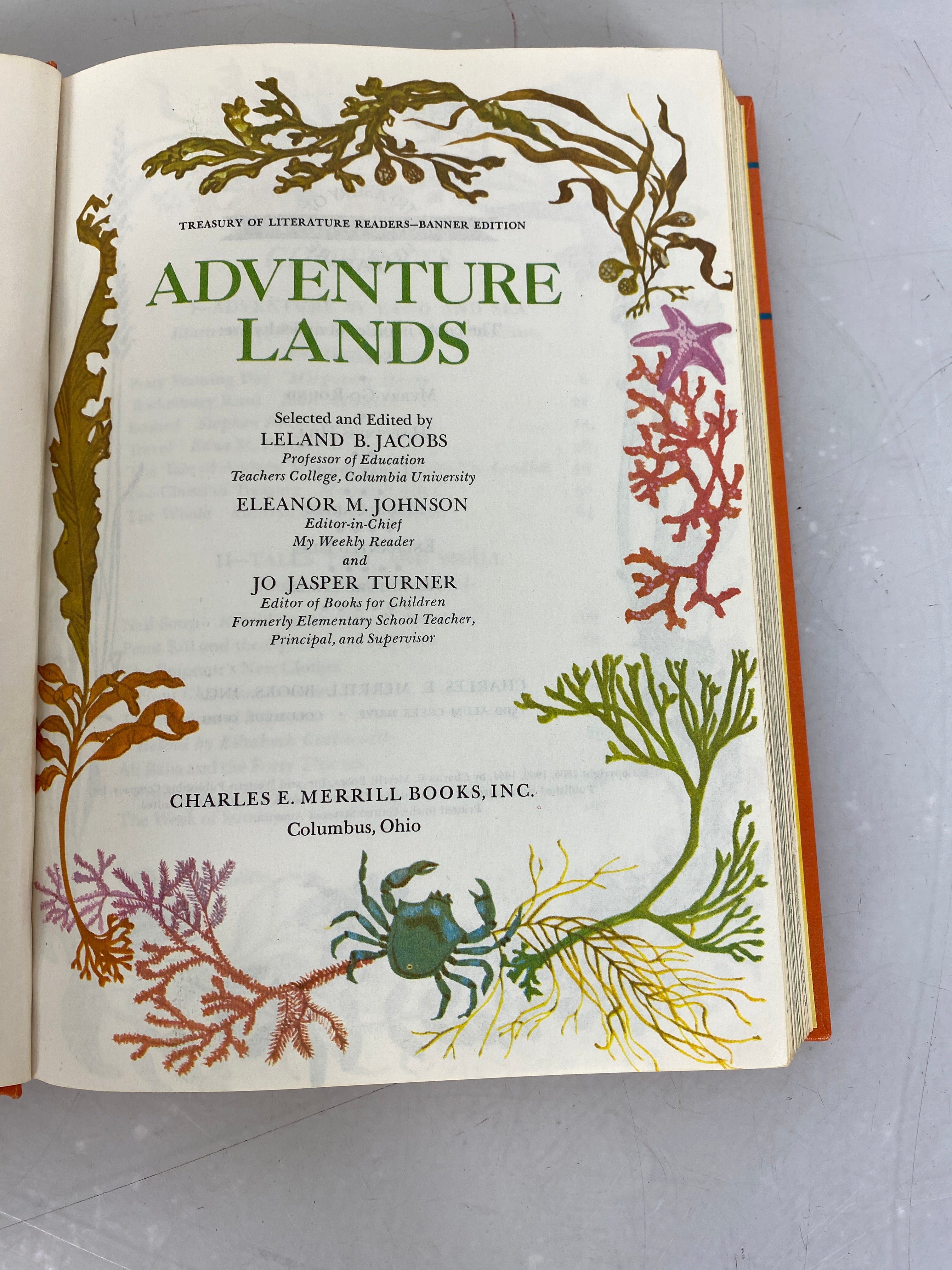 Adventure Lands Charles E. Merrill Books 1966 HC