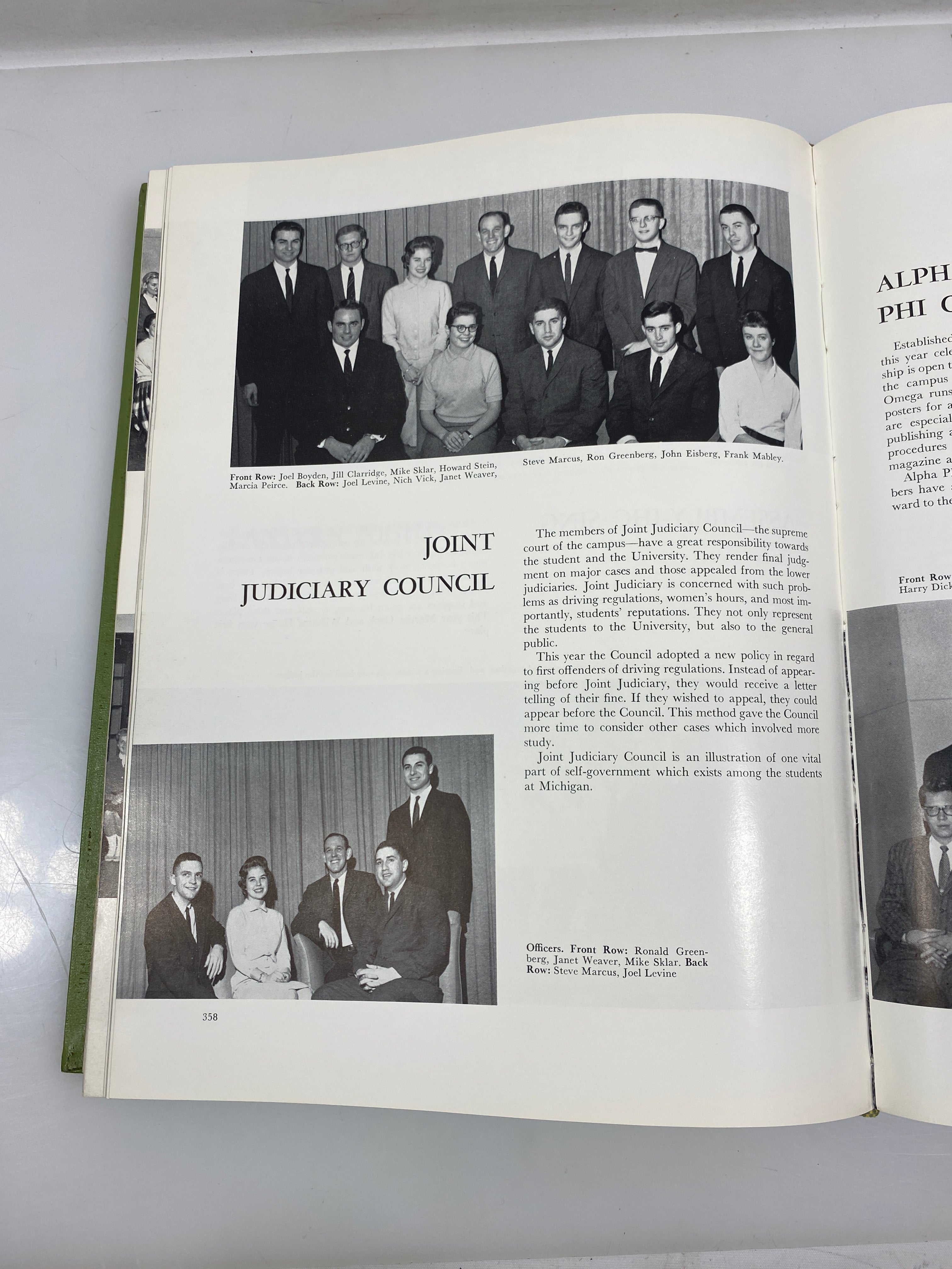 1960 University of Michigan "Michiganensian" Yearbook Ann Arbor, MI HC