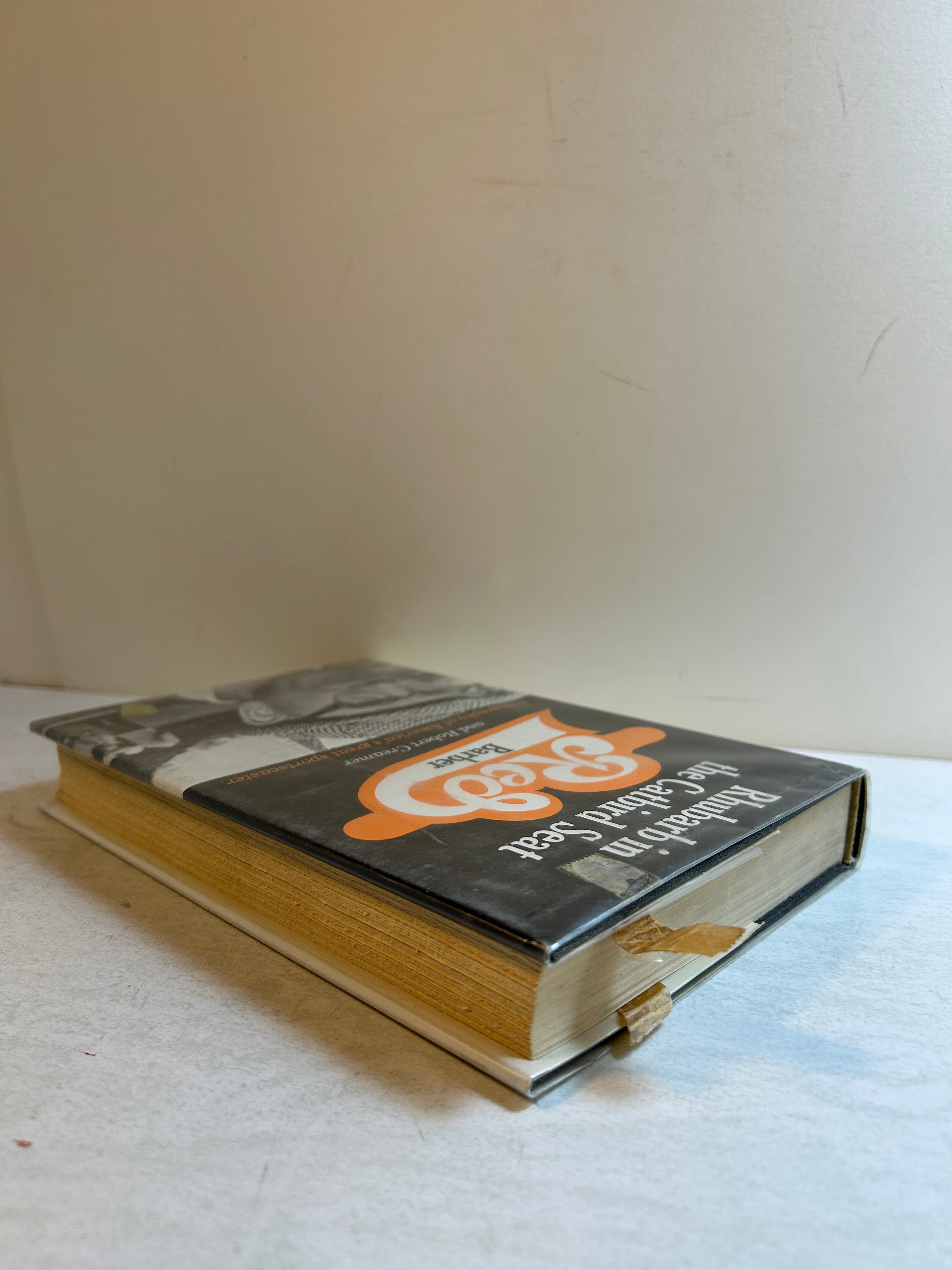 Rhubarb in the Catbird Seat Red Barber & Robert Creamer 1st Ed 1968 Ex-Lib HCDJ