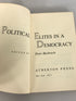 Political Elites in a Democracy by Bachrach 1971 First Edition SC