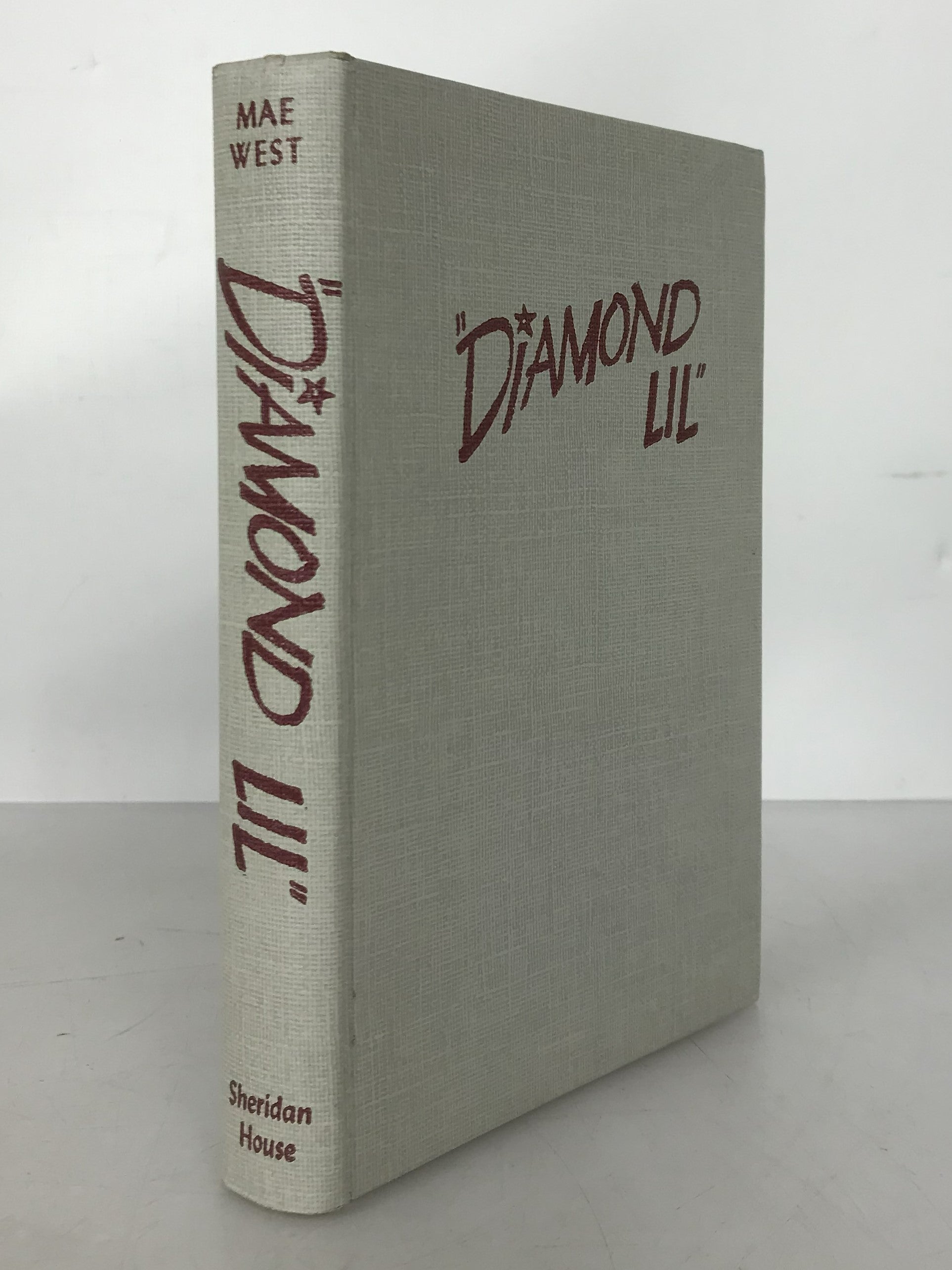 Diamond Lil by Mae West 1949 HC DJ