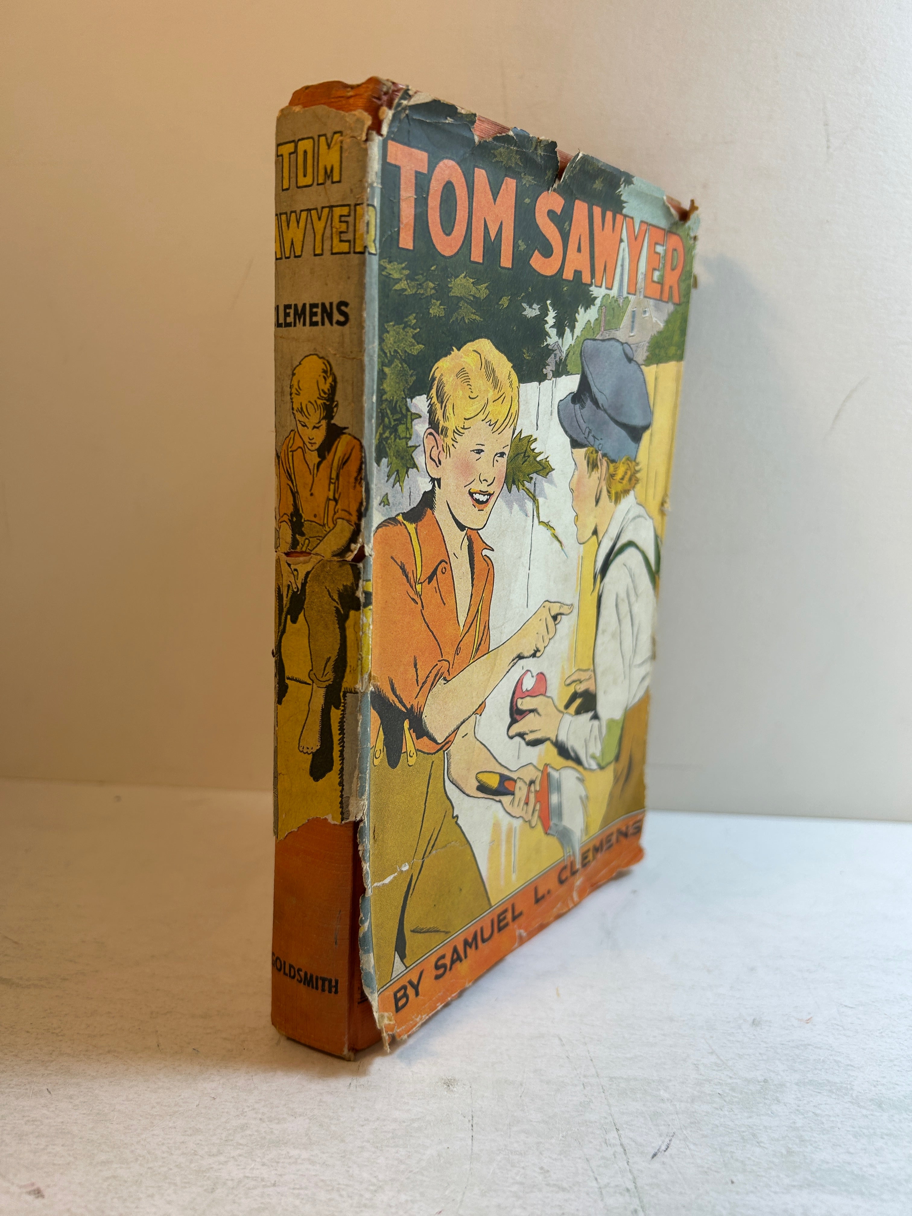 Tom Sawyer by Samuel L. Clemens New Illustrated Edition Goldsmith HCDJ
