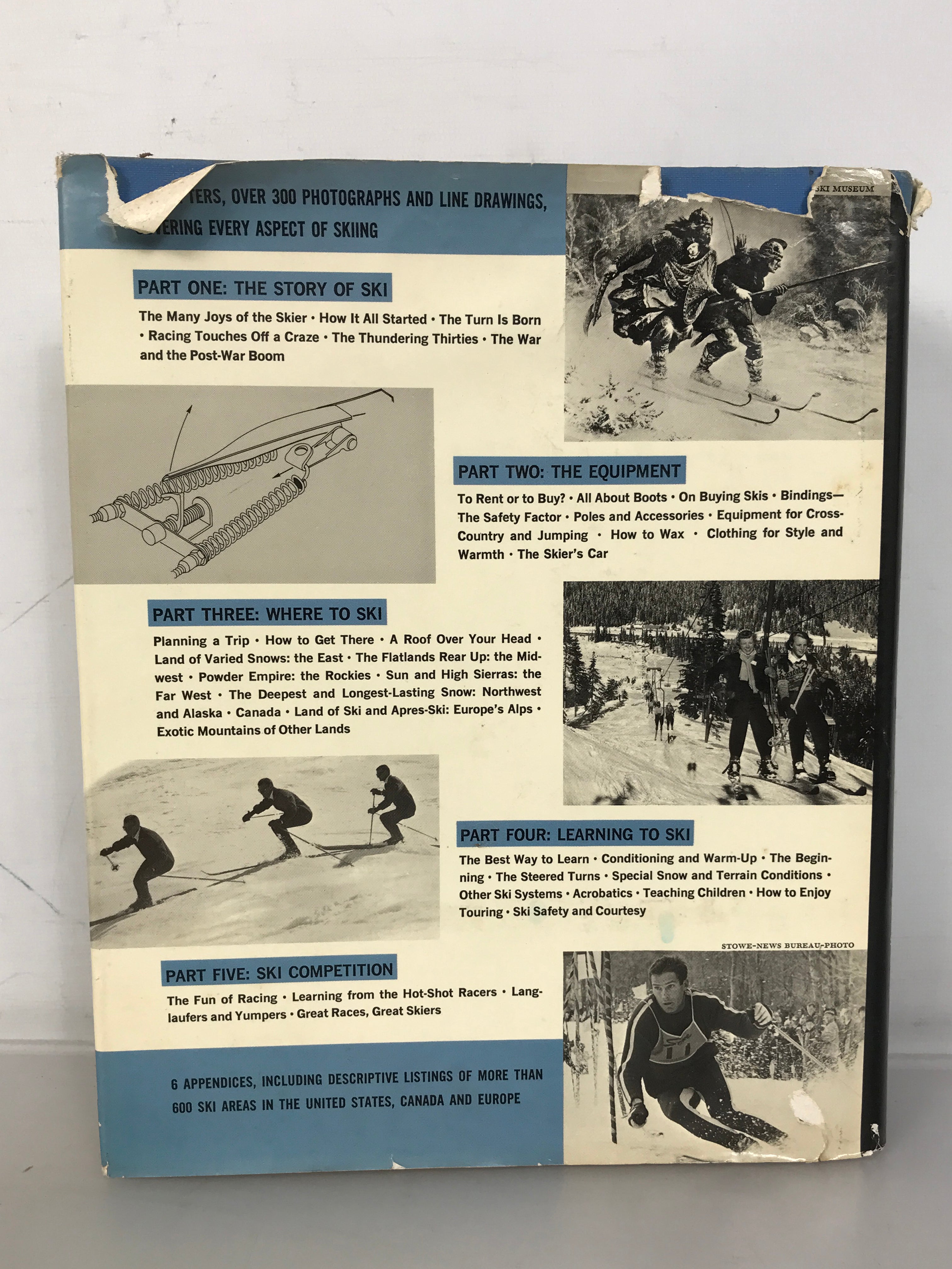 America's Ski Book by Ski Magazine 1966 HC DJ