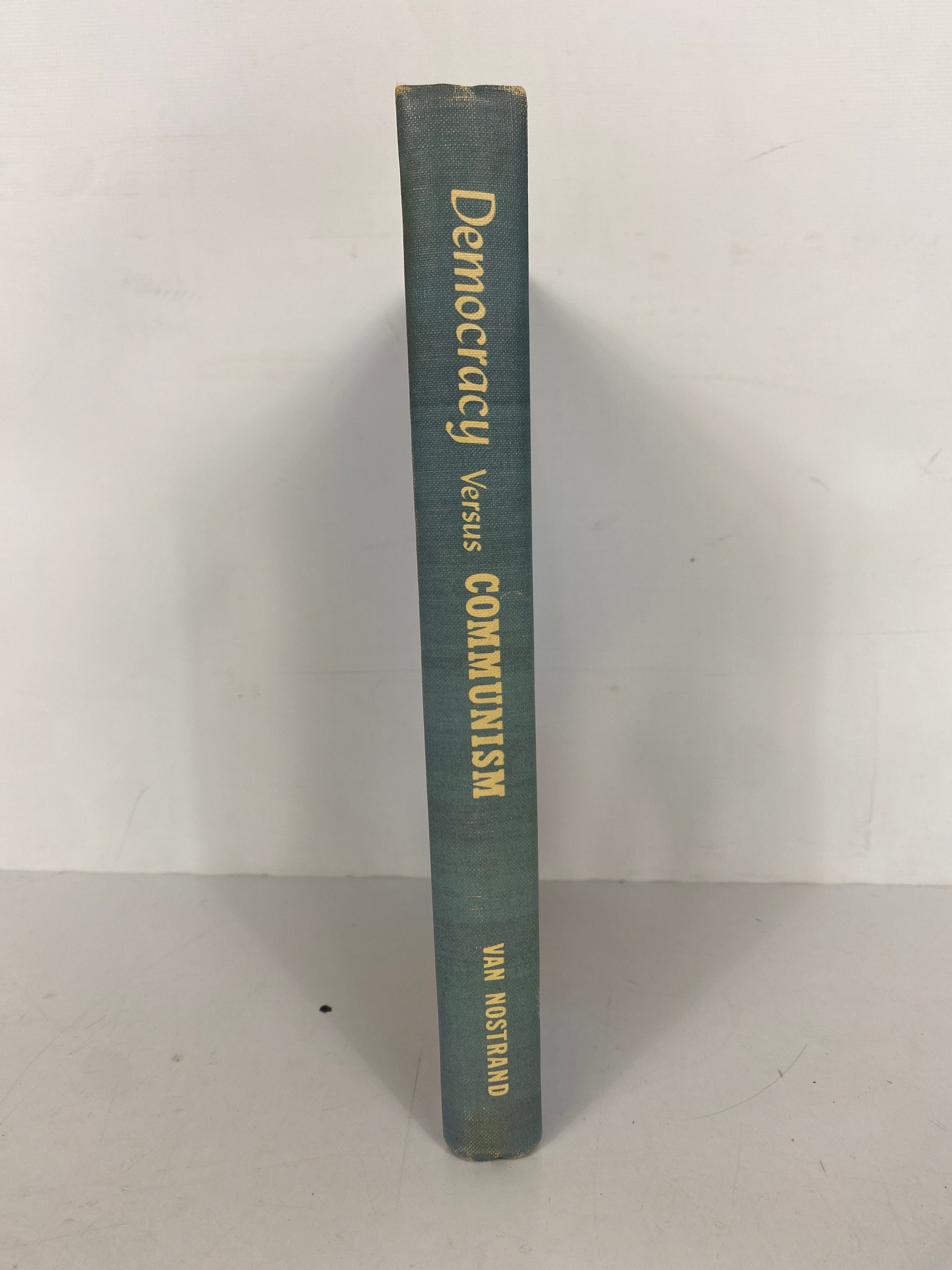 Democracy Versus Communism vs Colegrove 1957 Vintage Textbook HC