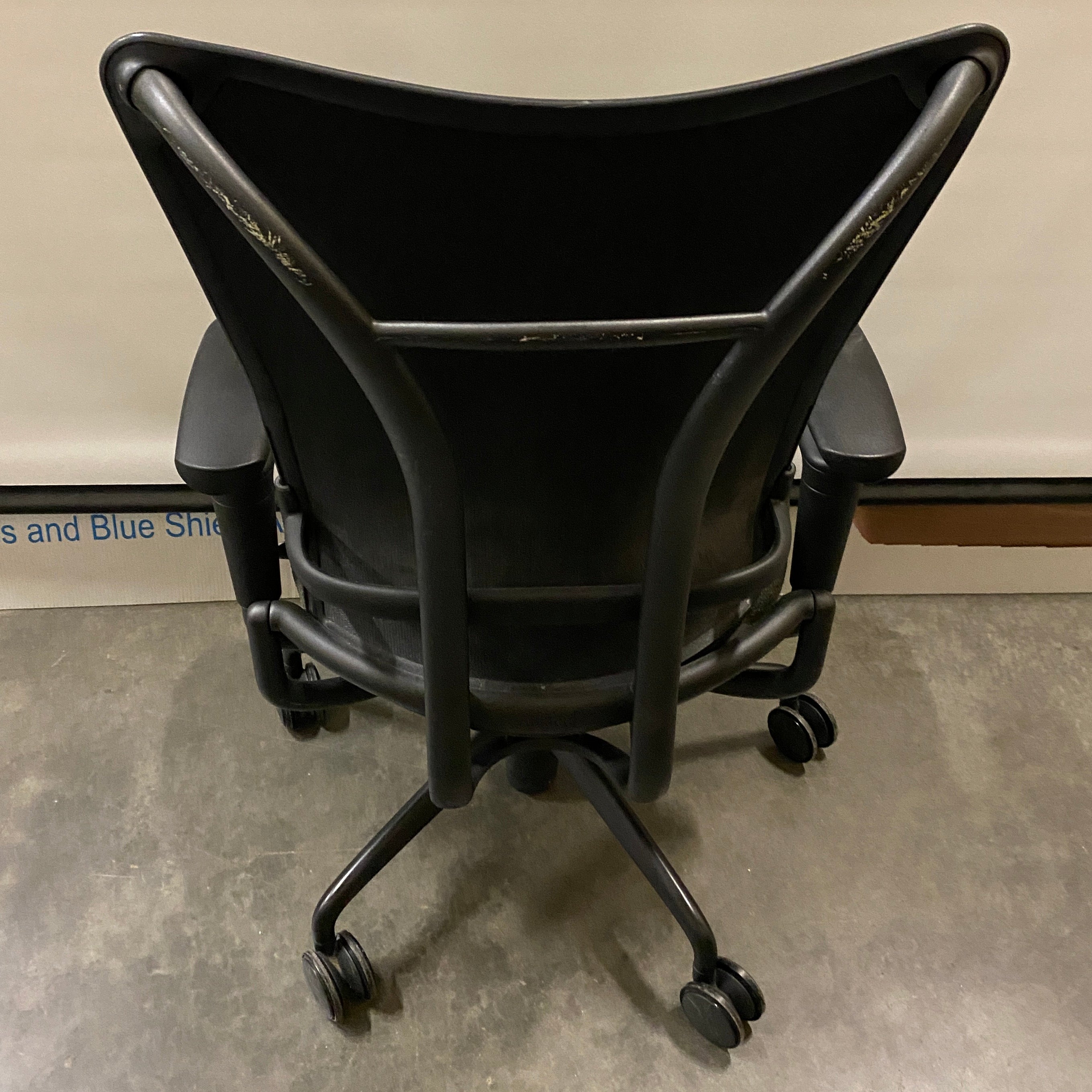 Allsteel Green Upholstered Office Chair