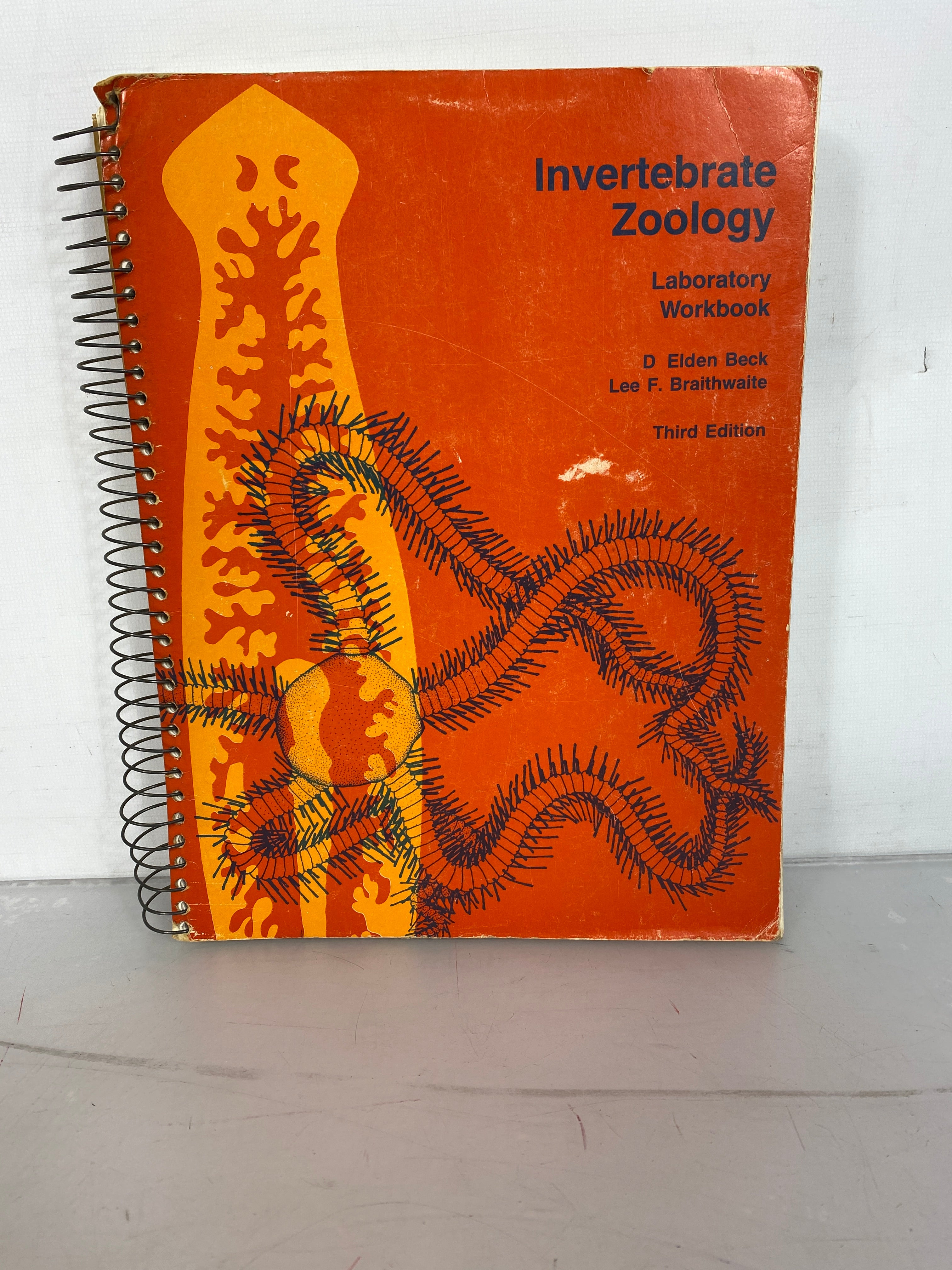 Invertebrate Zoology Laboratory Workbook by Beck and Braithwaite 1970 Spiral