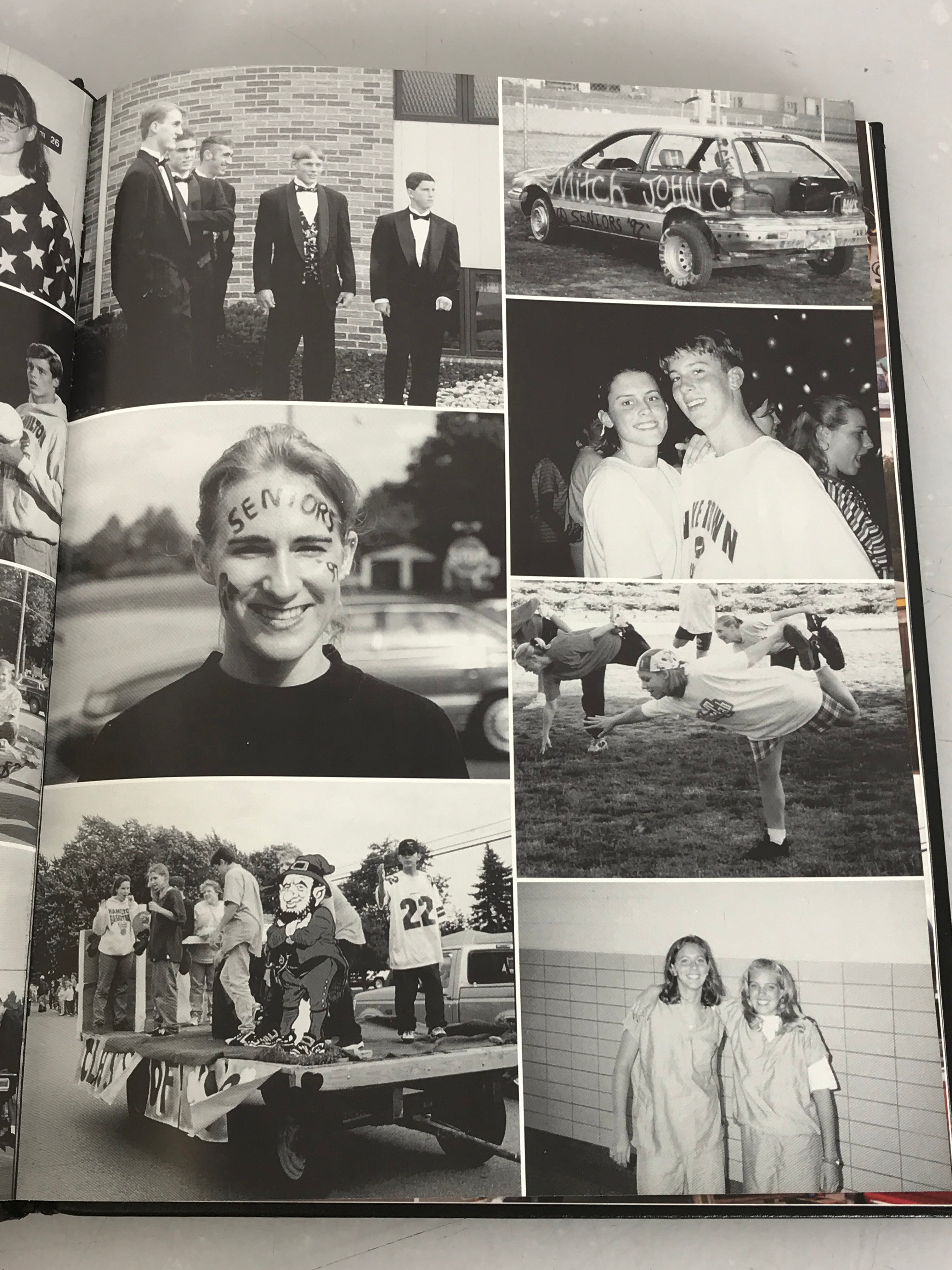 1997 Hamilton High School Yearbook Hamilton Michigan HC