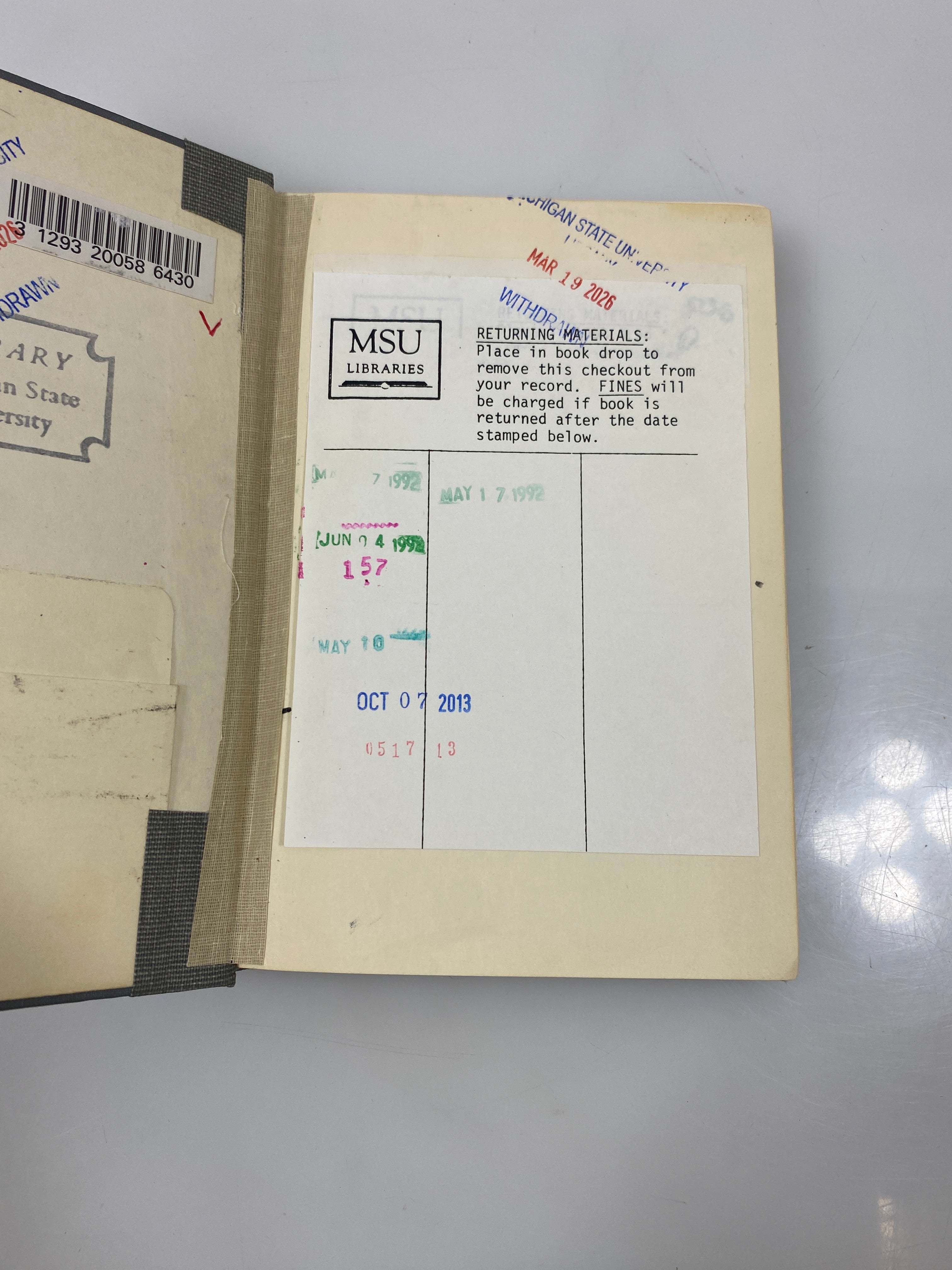 The Growth of a Science by Edmund deS. Brunner Ex-library 1957 HC