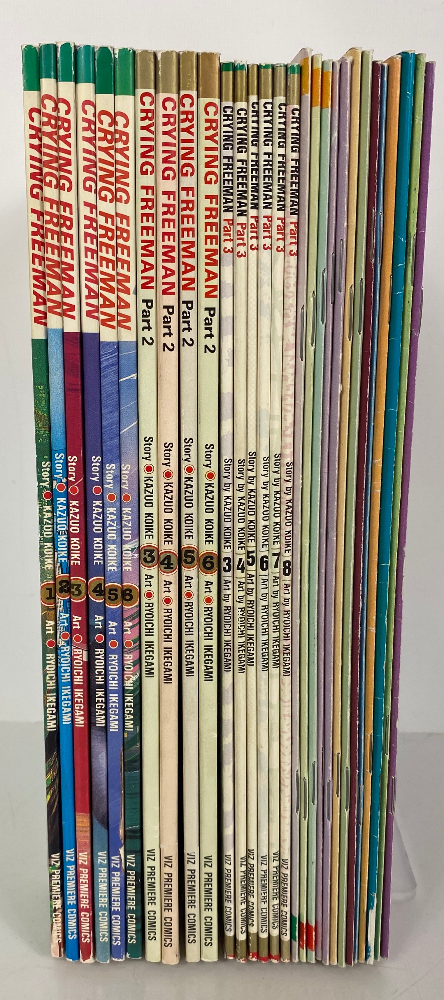 Crying Freeman Lot of 29 (Viz Comics 1989-1993)