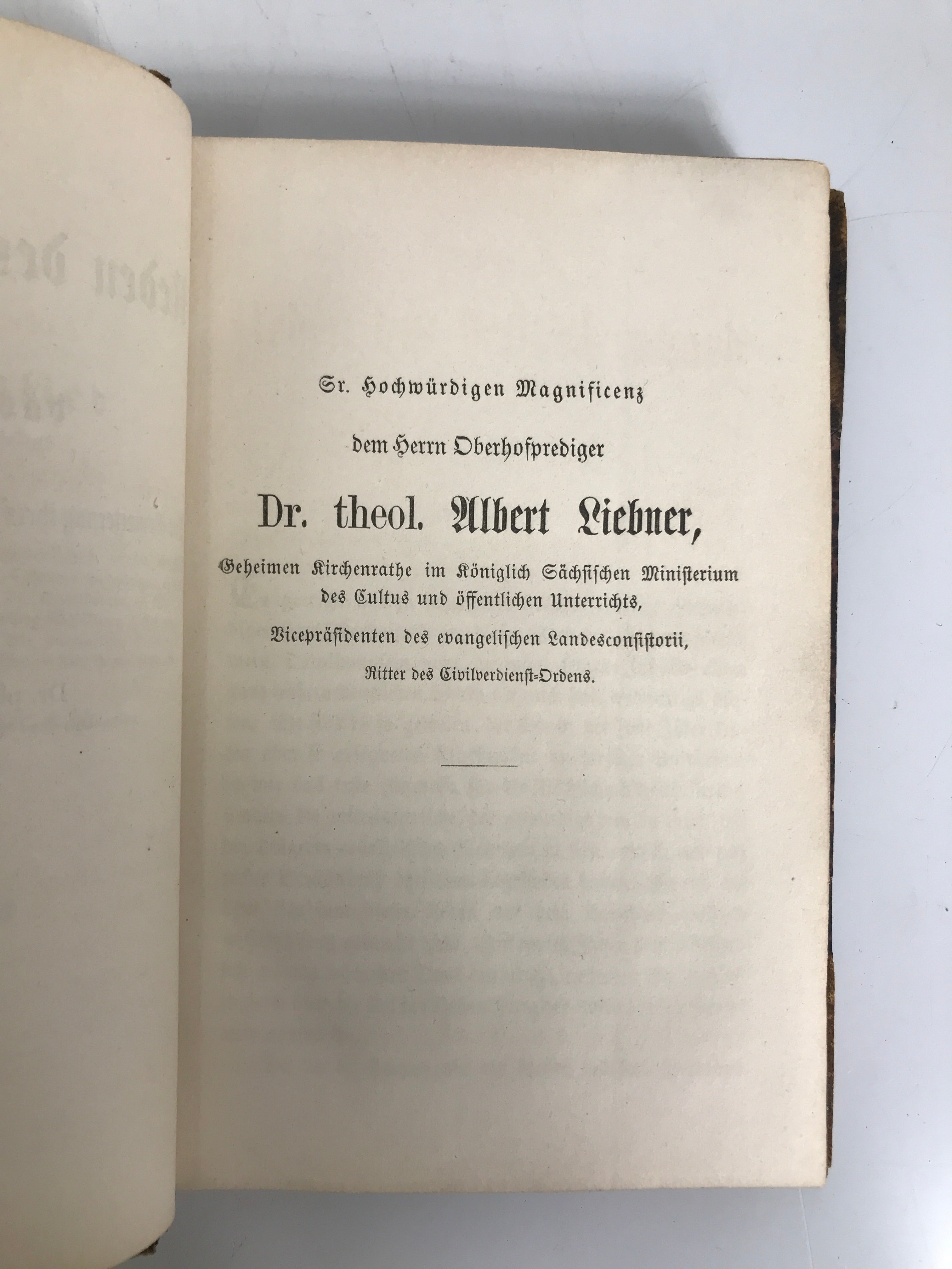 Die Reden des Heil Bernhard (Song of Songs) in German 1862 Antique HC