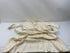 Vintage 1910s White Linen Child's Dress with Floral Embroidery