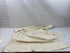 Vintage 1910s White Linen Child's Dress with Floral Embroidery