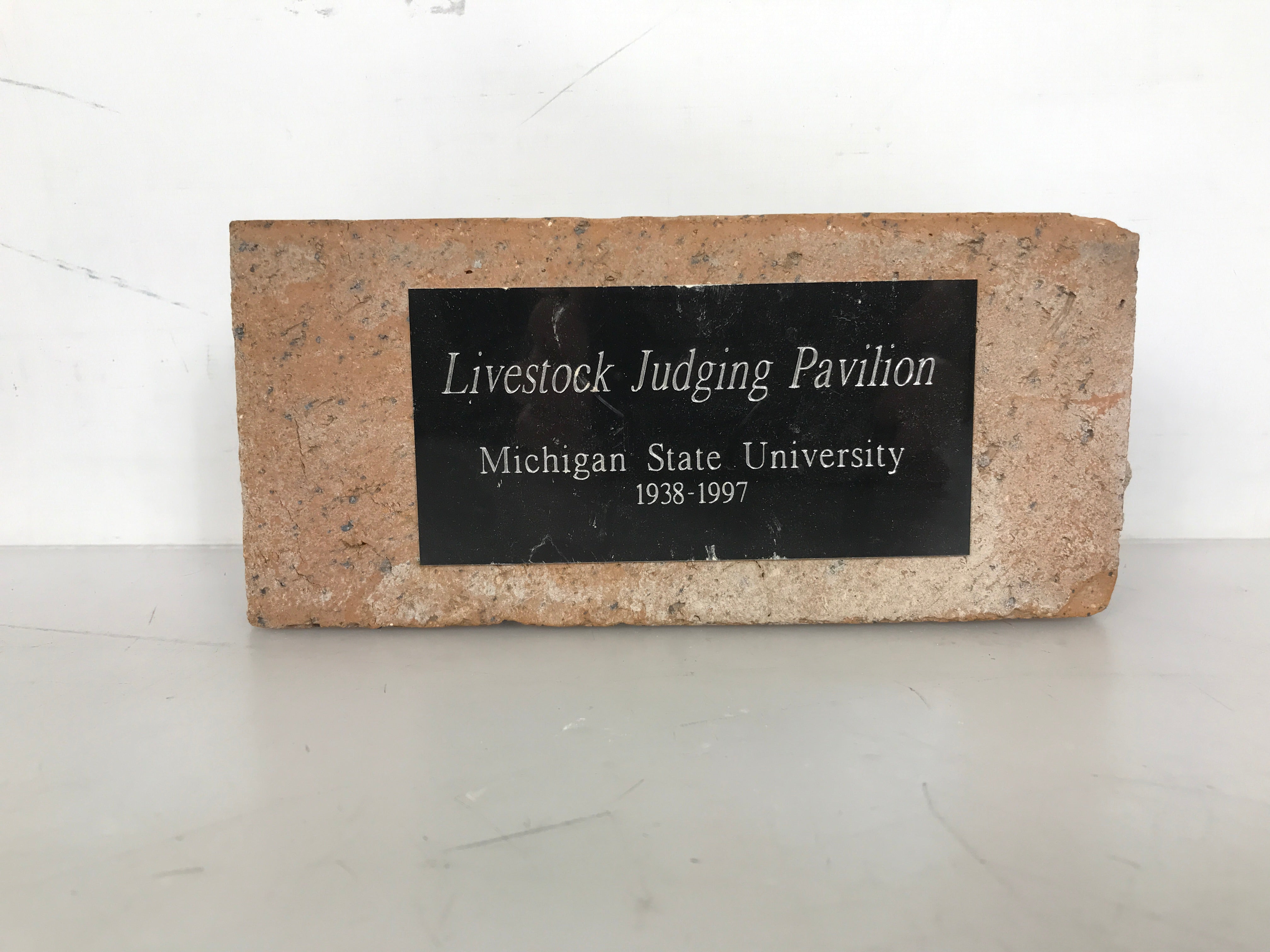 Livestock Judging Pavilion Commemorative Brick