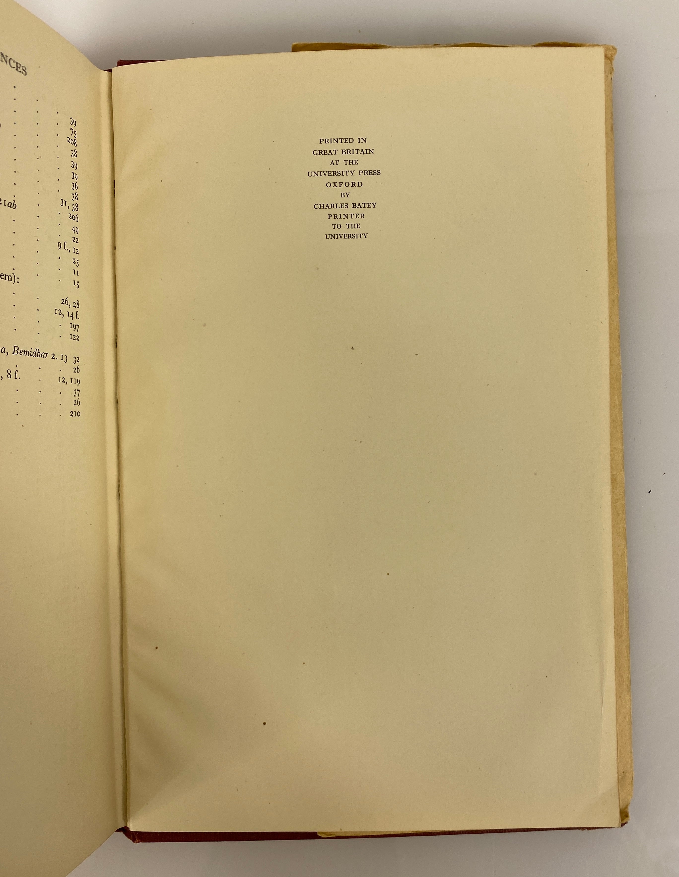 The Old Testament Text and Versions by Bleddyn Roberts 1951 HC DJ