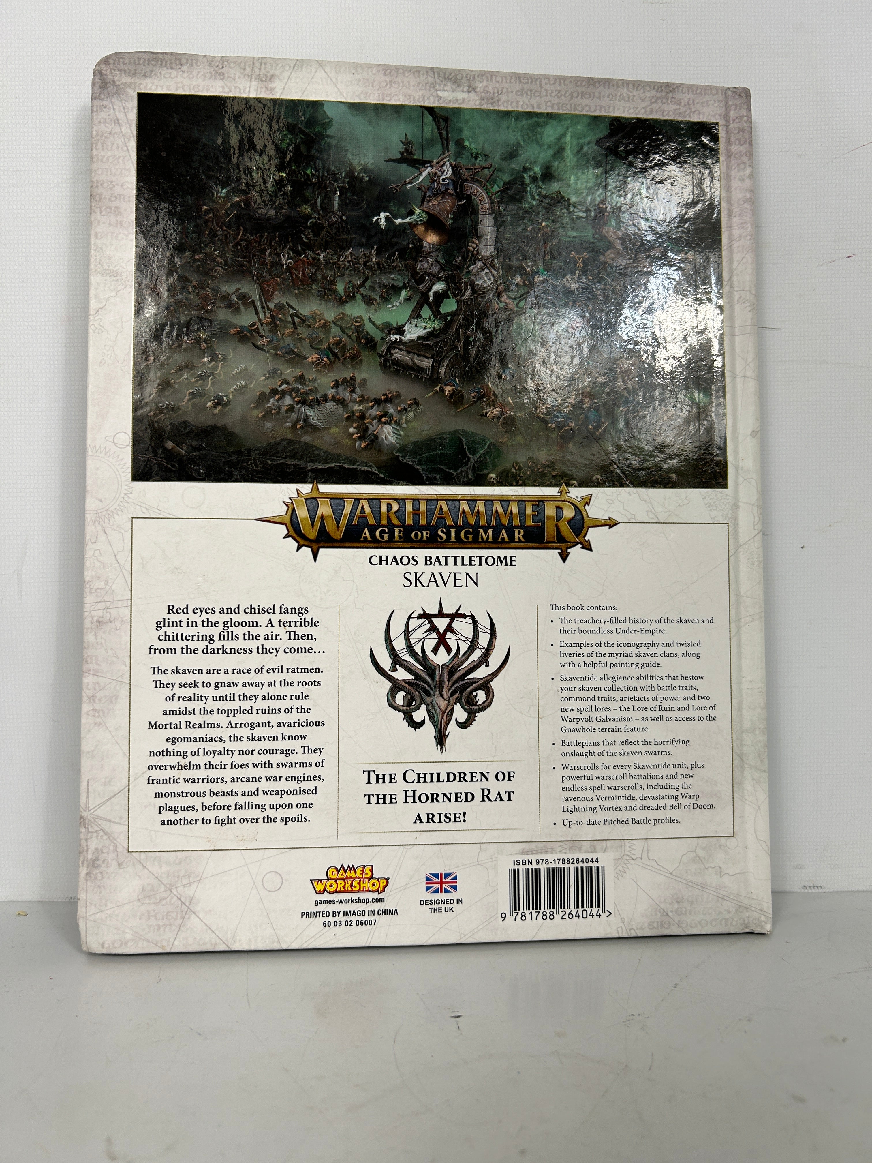 Games Workshop Age of Sigmar: Chaos Battletome - Skaven SC