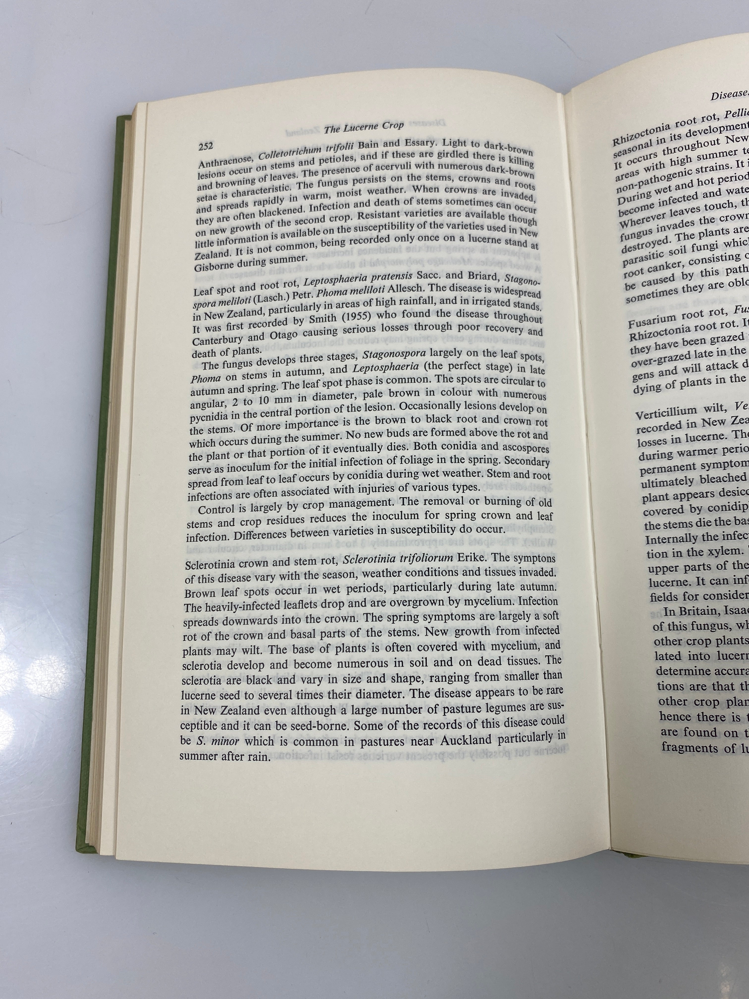 The Lucerne Crop by Lander Ex-library 1967 HC