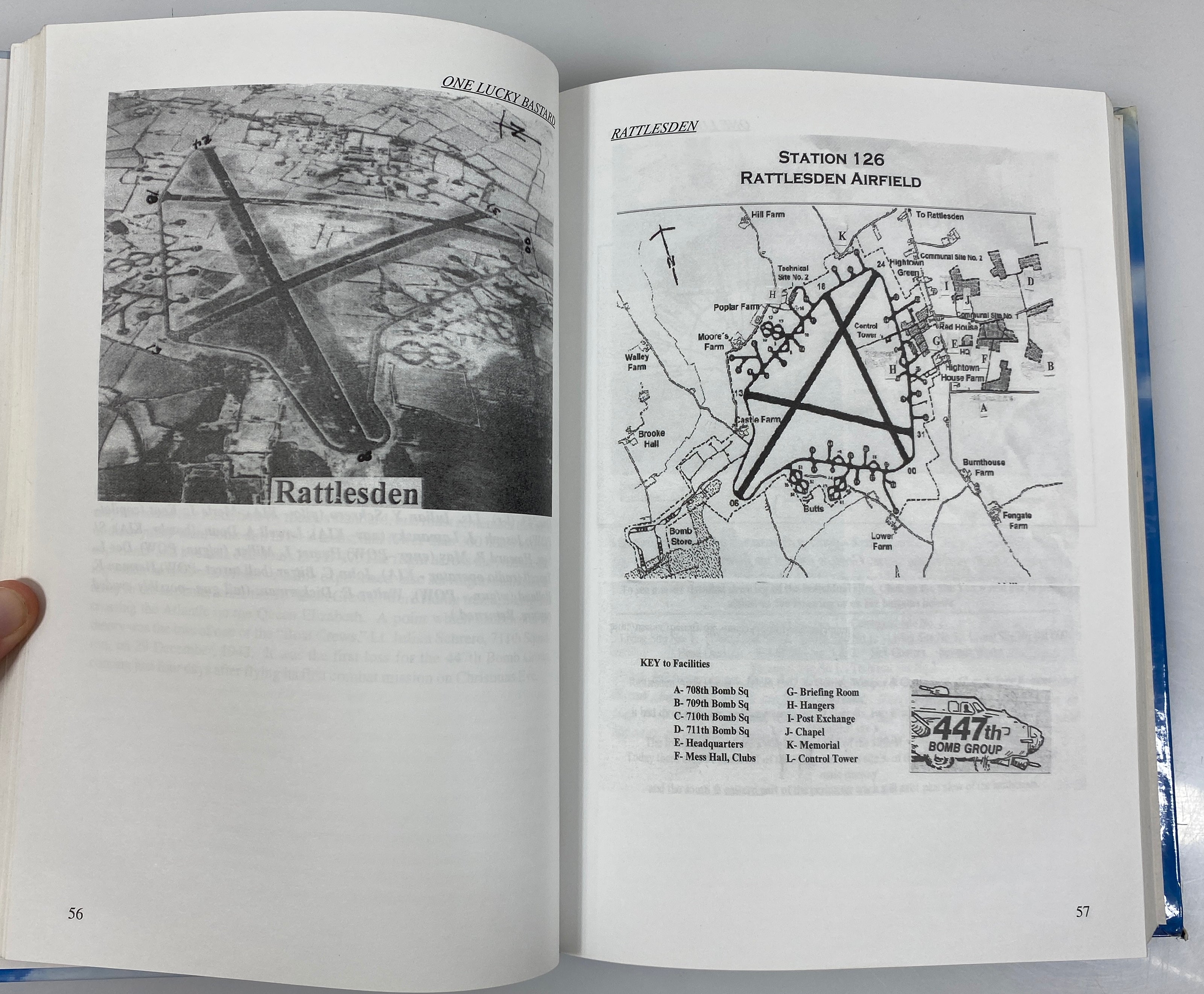 One Lucky Bastard by Colonel Elwyn J. Warfle 2002 HC