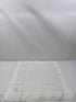 Vintage 1900s White Sheer Linen Handkerchief with Stripe Details