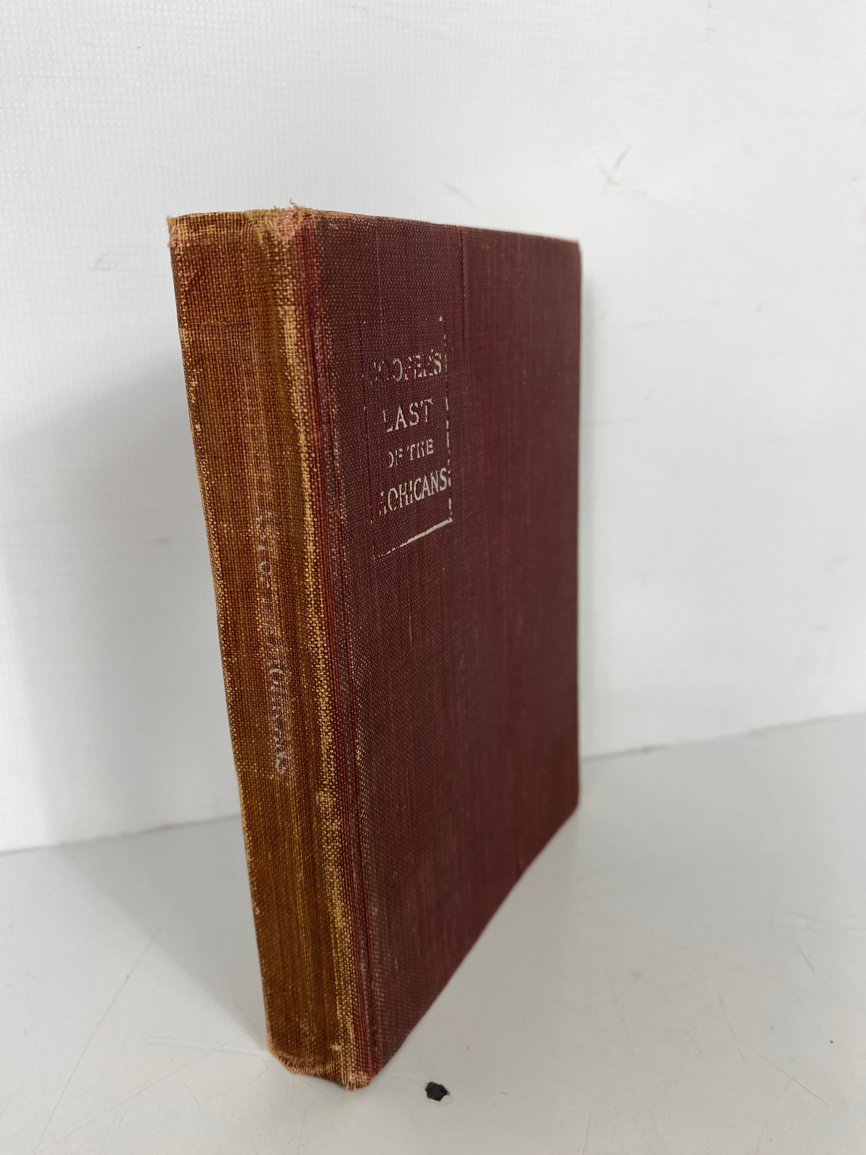 Cooper's Last of the Mohicans 1906 Macmillan Company Antique HC