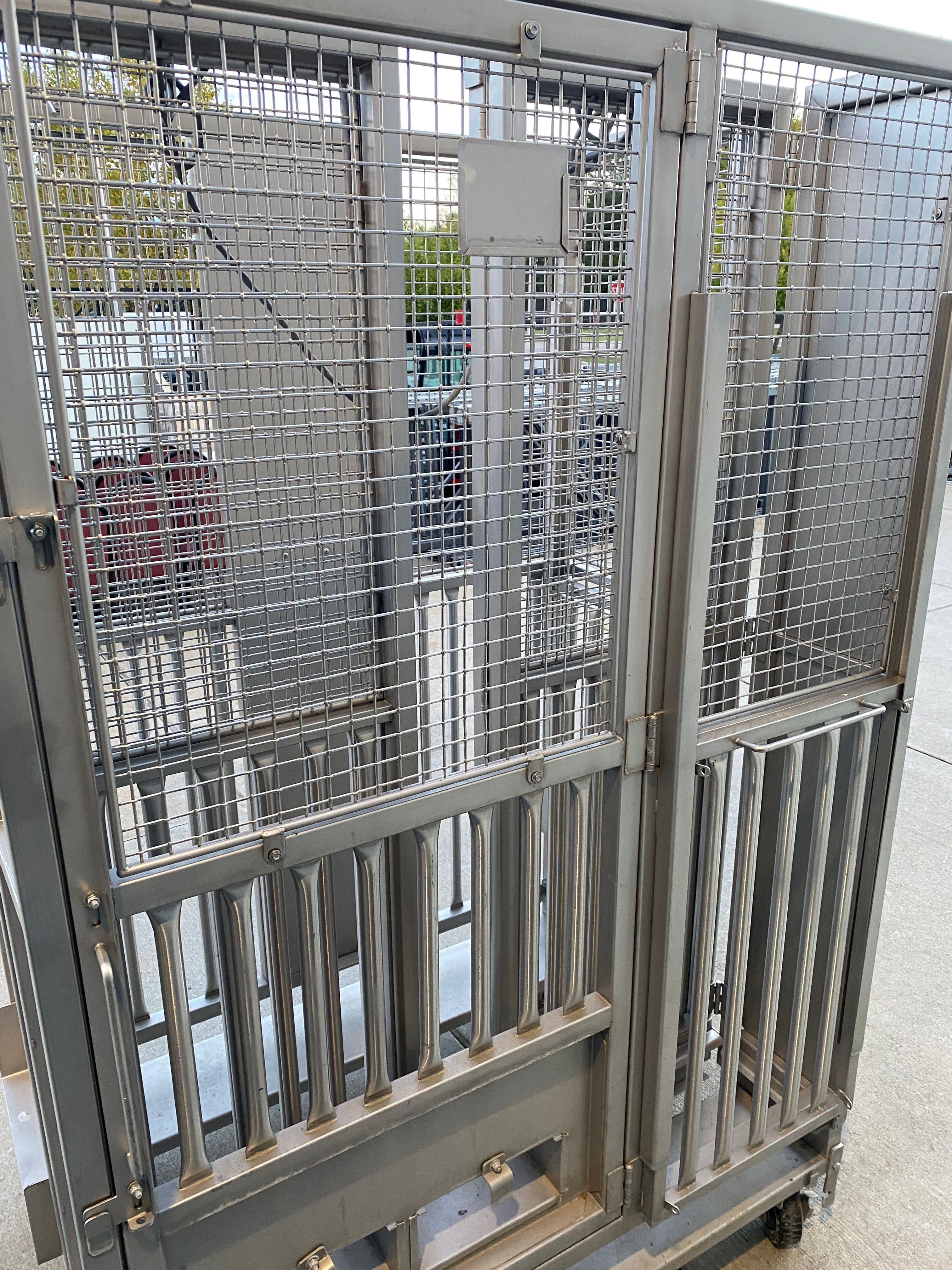 Large Stainless Steel Animal Cage