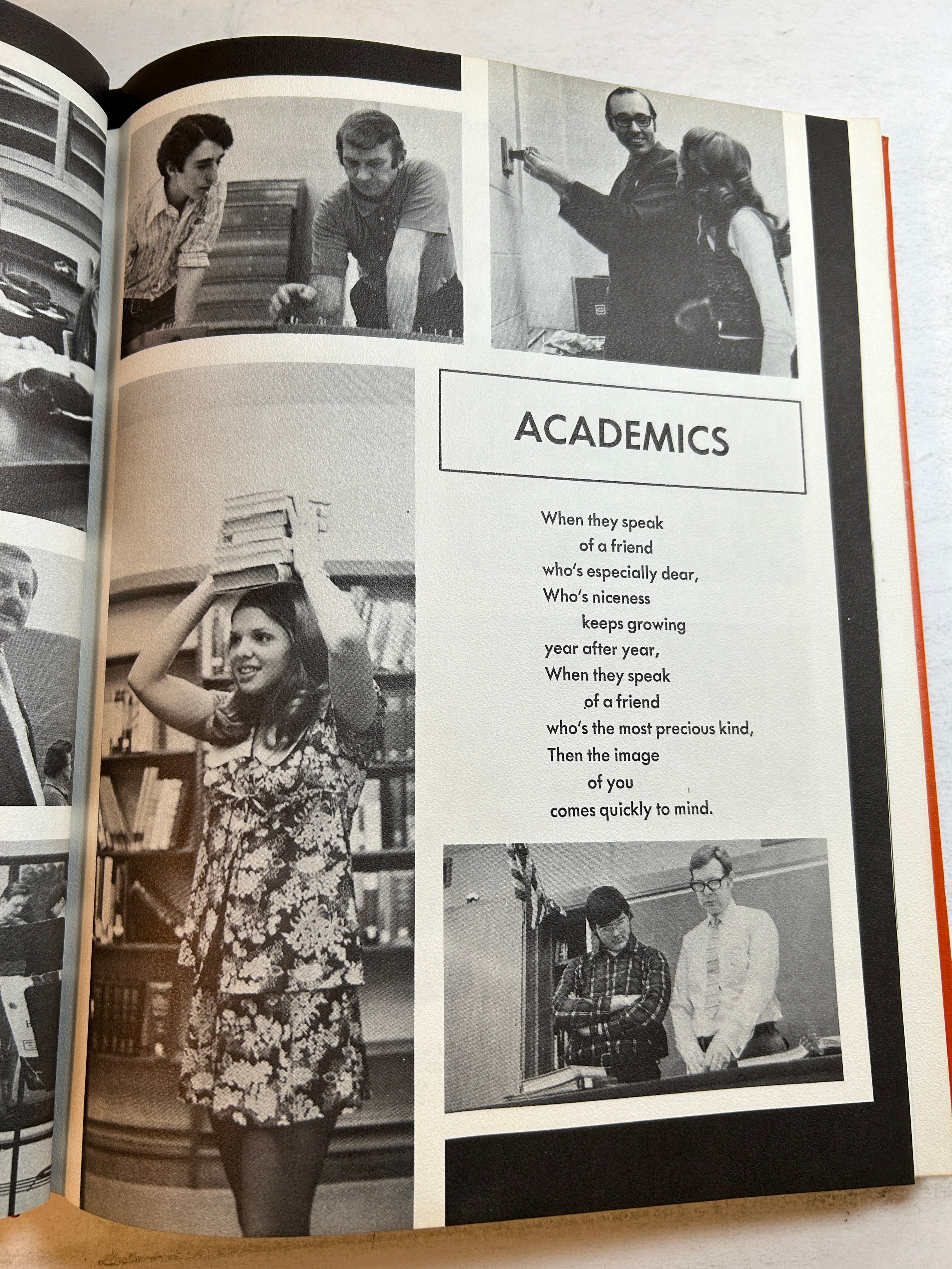 1973 "Ember" Carl Brablec High School Yearbook Roseville, MI HC