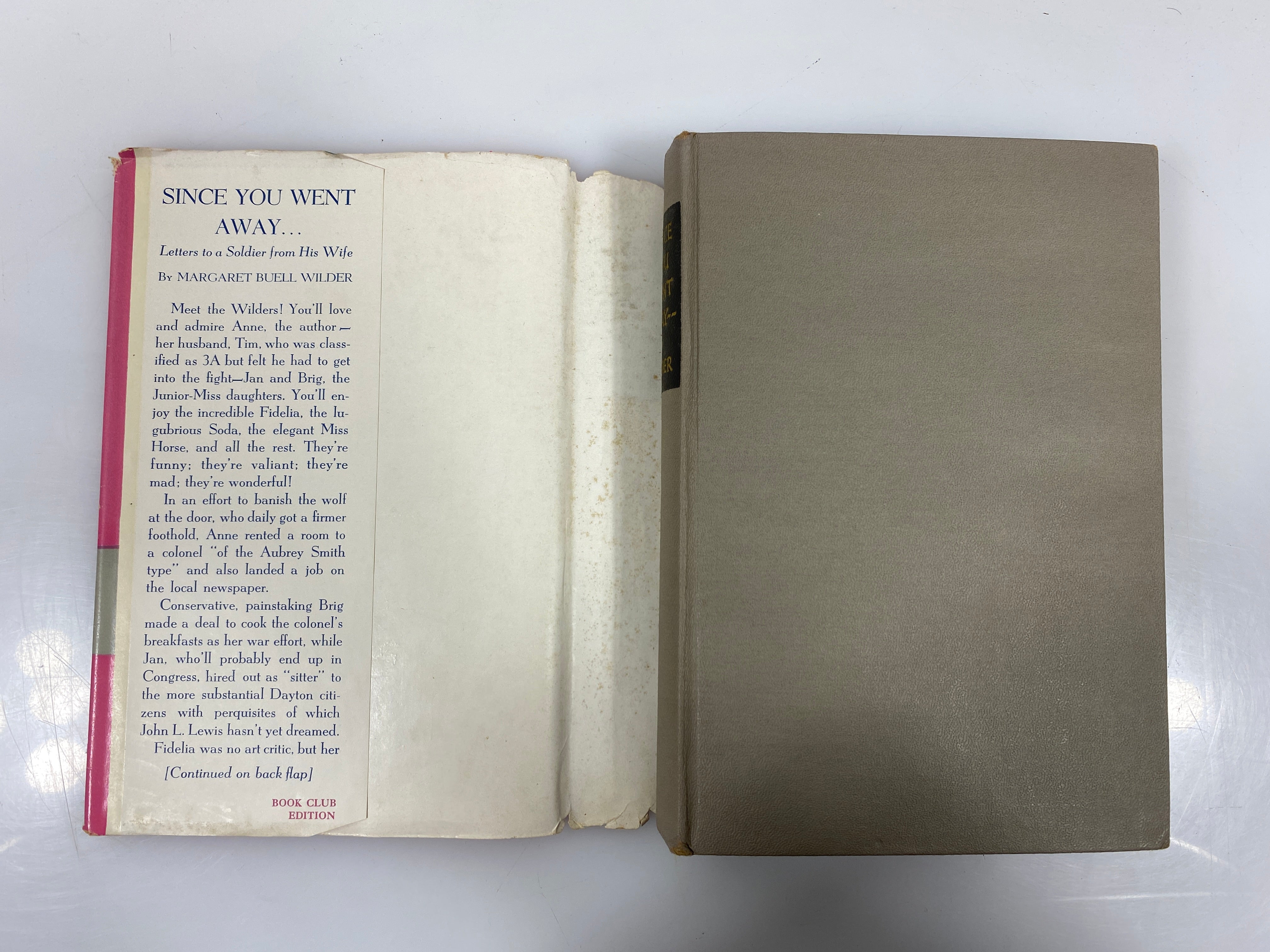 Since You Went Away Margaret Wilder 1943 HCDJ