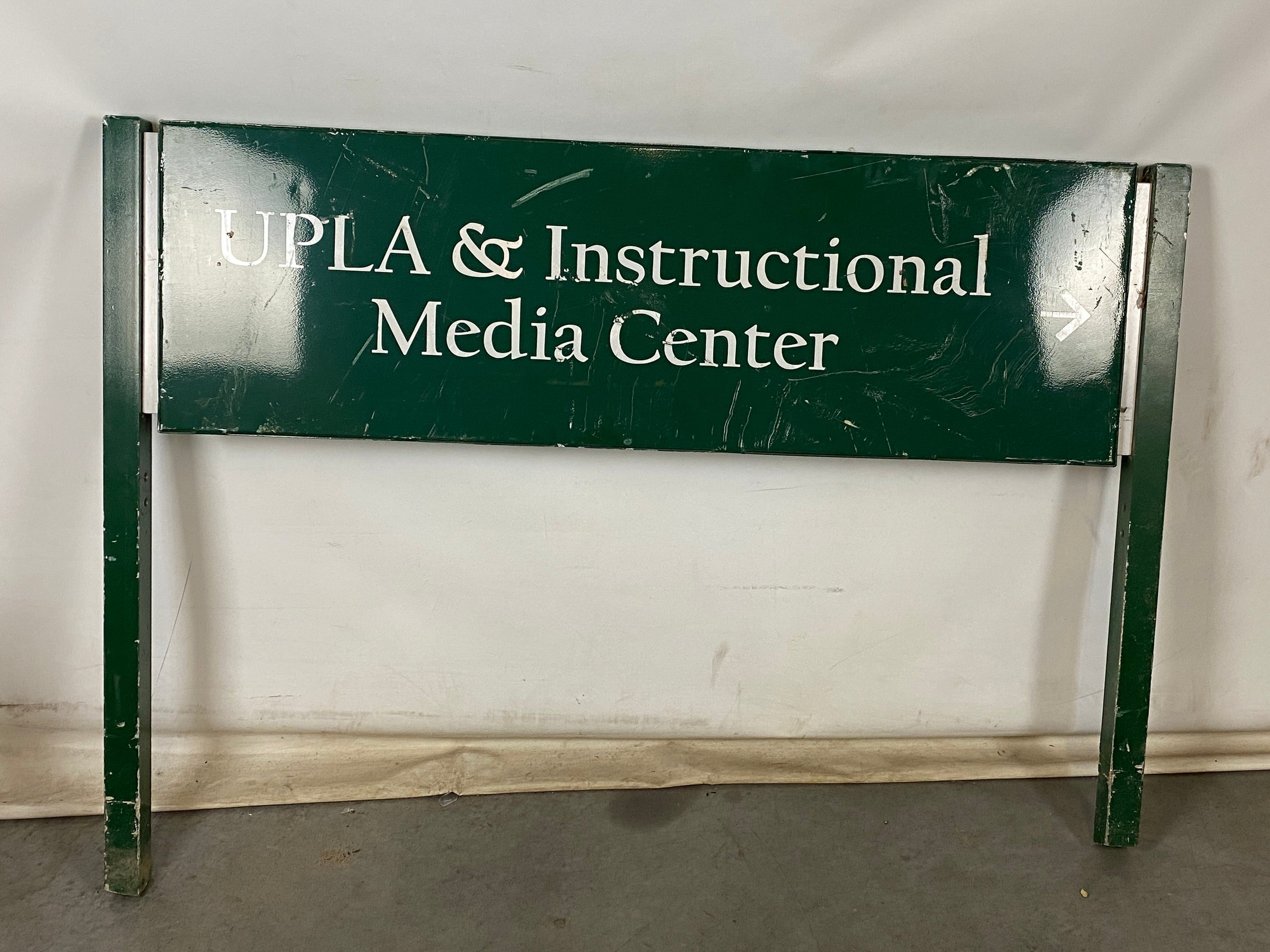 Michigan State University "UPLA & Instructional Media Center" Sign
