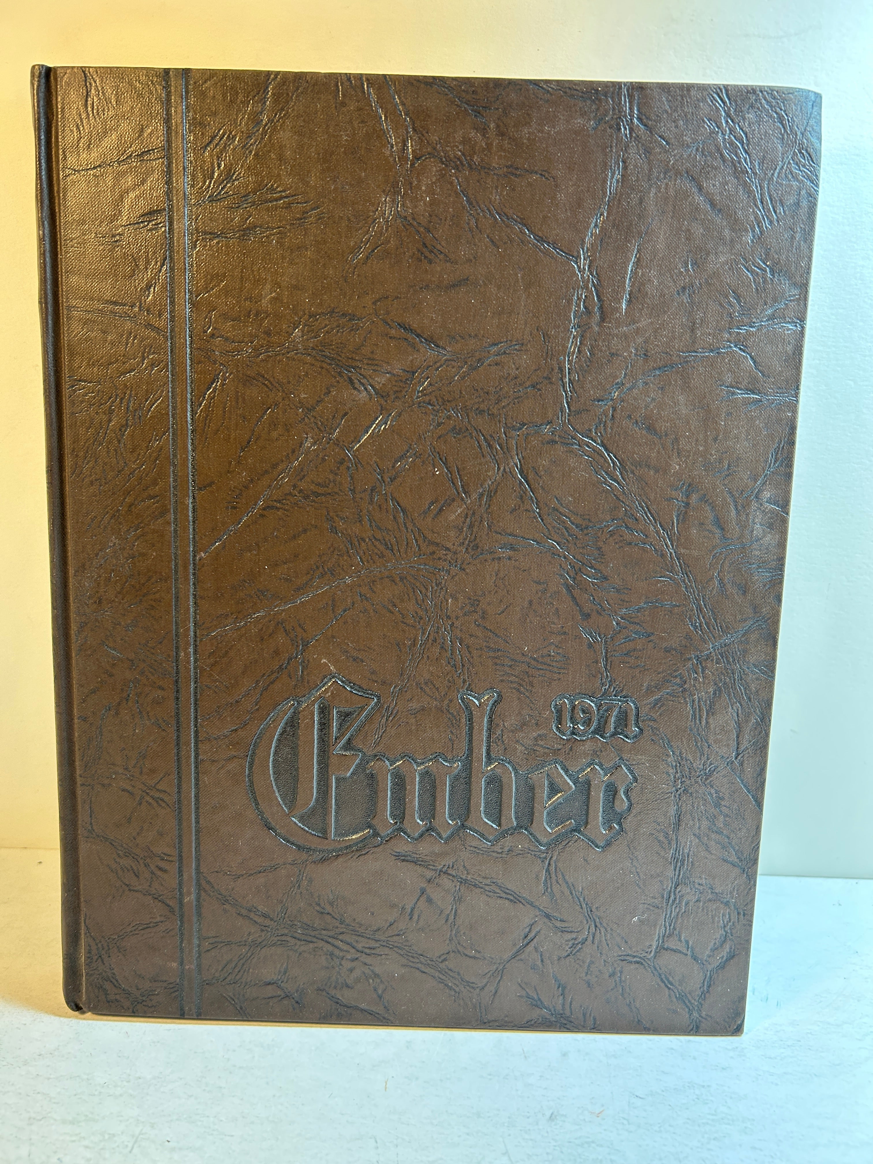 1971 "Ember" Carl Brablec High School Yearbook Roseville, MI HC