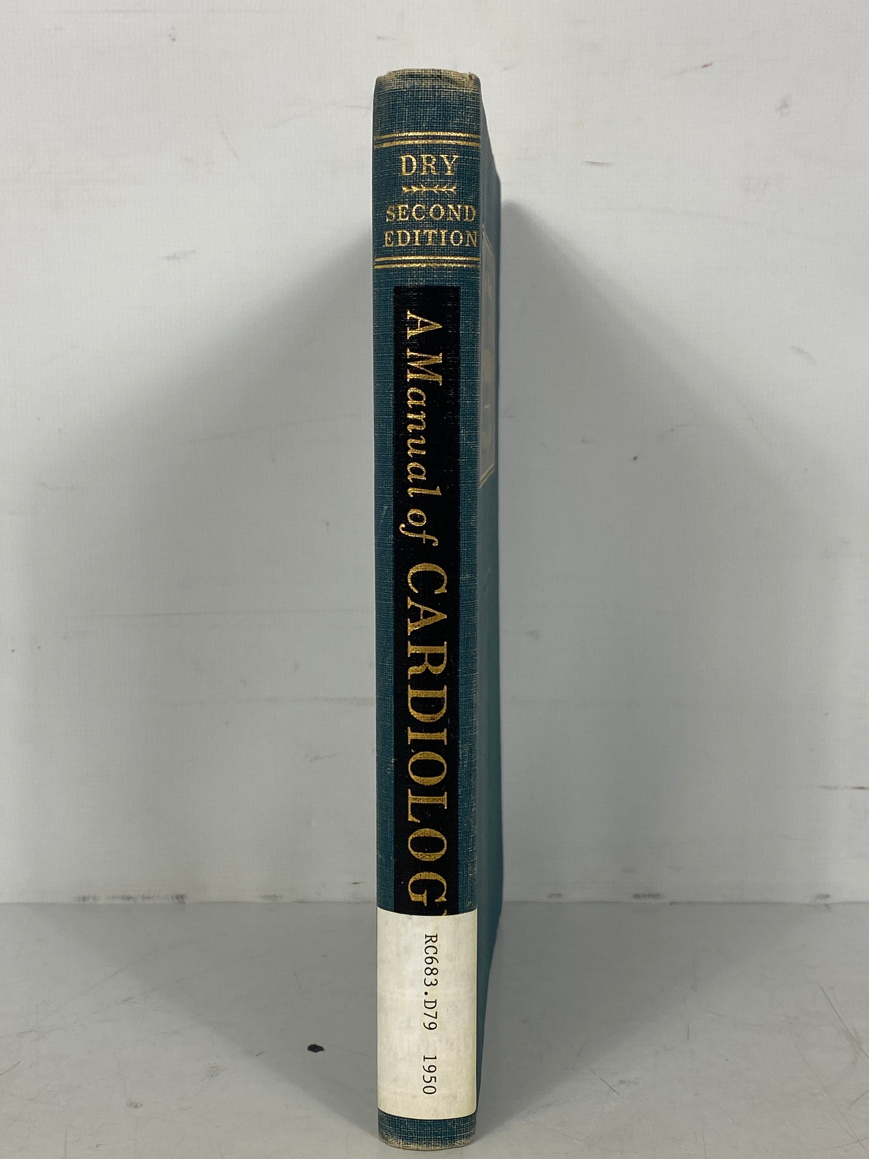 A Manual of Cardiology by Thomas Dry 1950 Second Edition SC