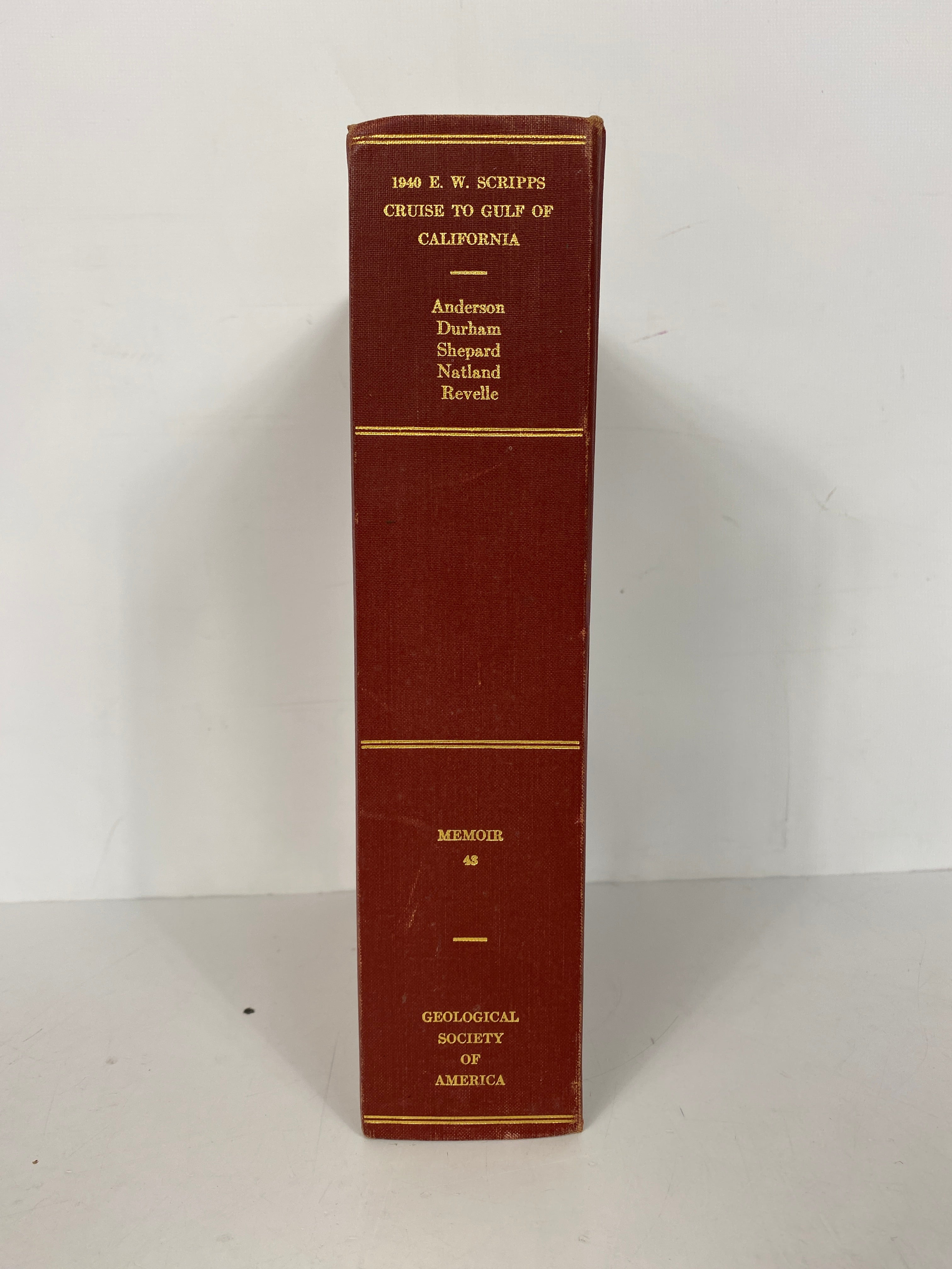 1940 E.W. Scripps Cruise to the Gulf of CA w Maps HC