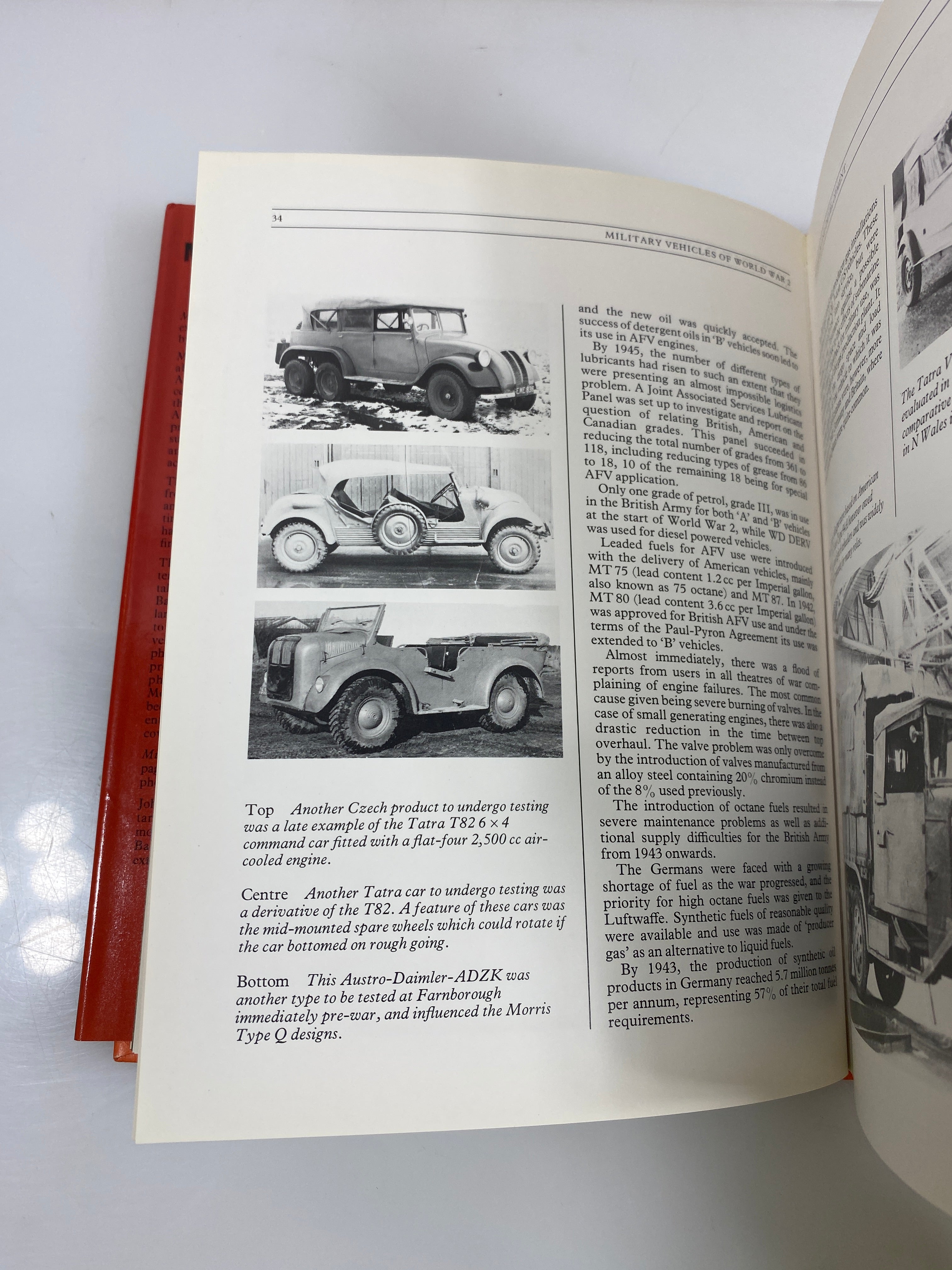 Military Vehicles of World War 2 by Church 1982 HCDJ