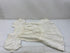 Vintage 1910s White Linen Baby's Dress With Floral Lace Details