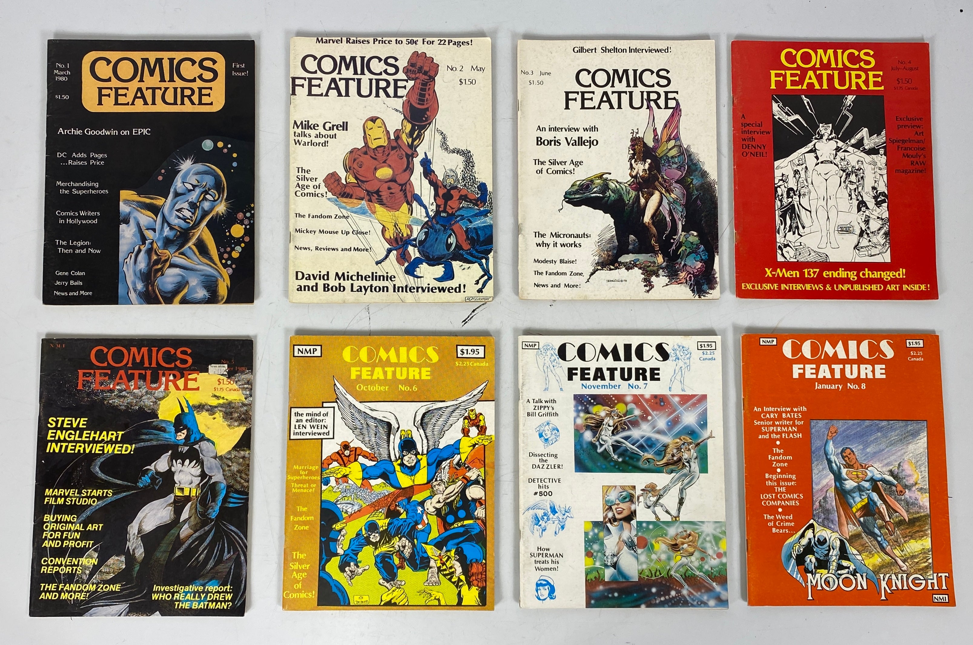 Comics Feature Magazine 1-11 (1980-1981)