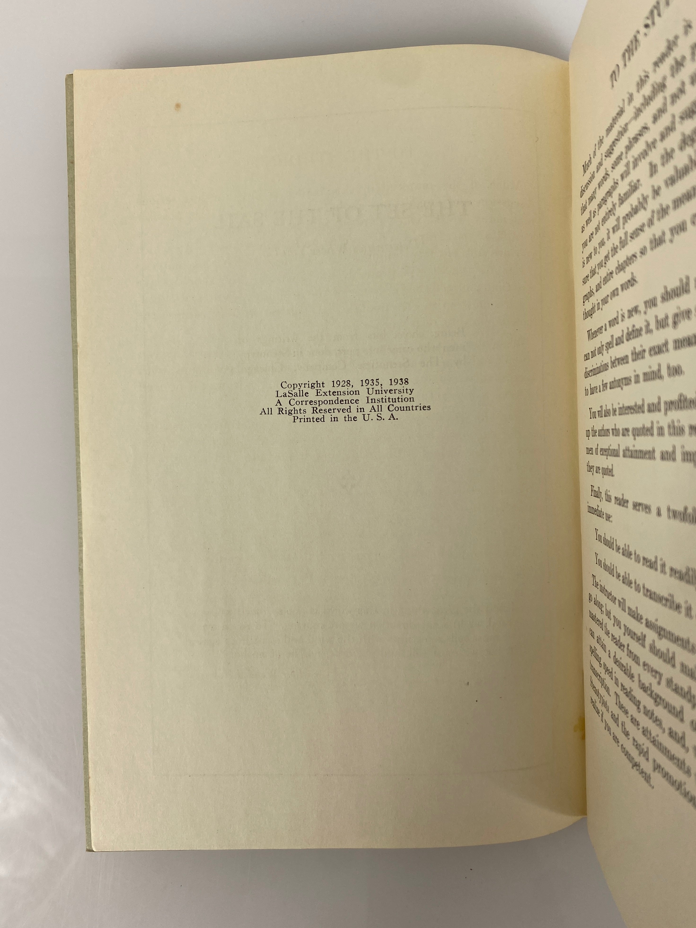 2 Vols: Stenotypy Theory Manual/ The Set of the Sail Stenotype Practice 1938-40