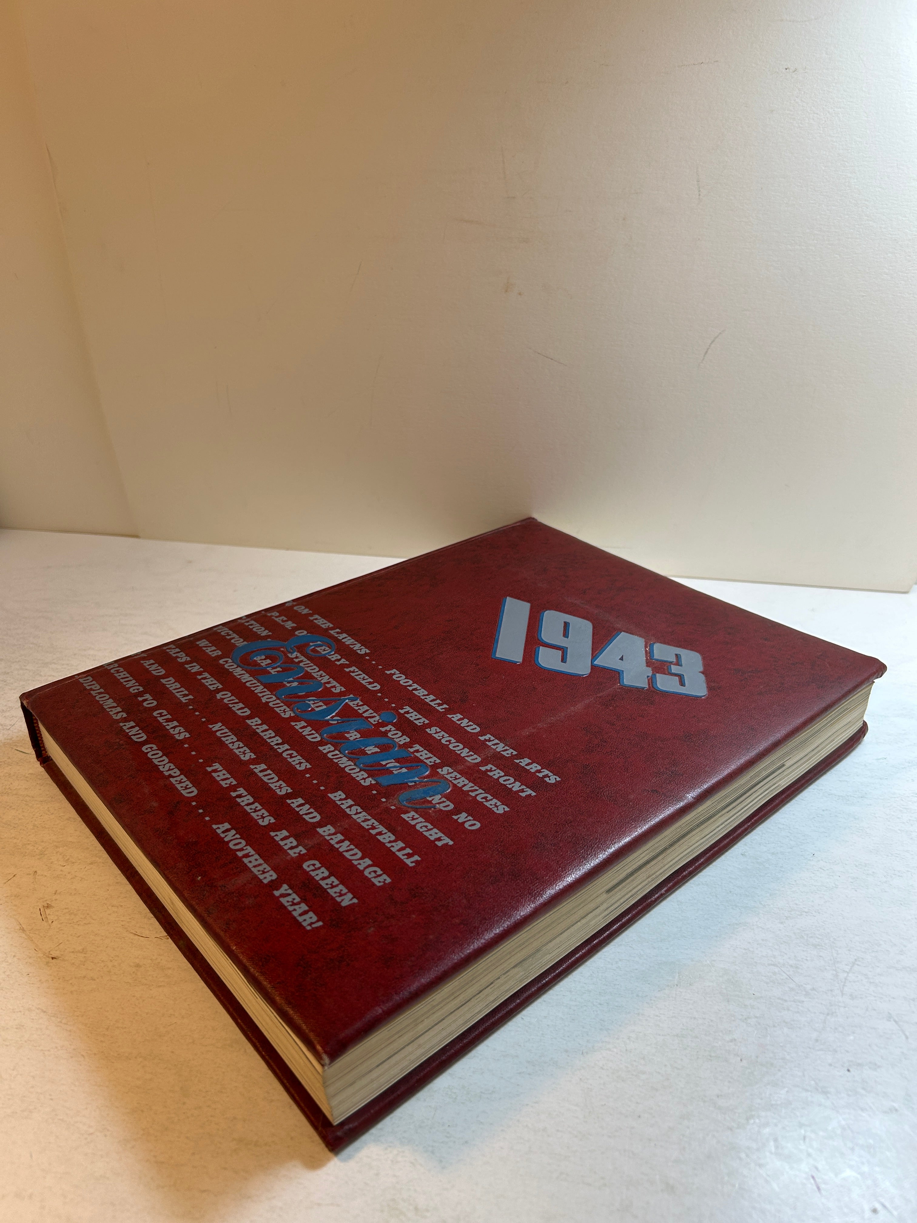 1943 "Michiganesian" University of Michigan Yearbook Ann Arbor, MI HC