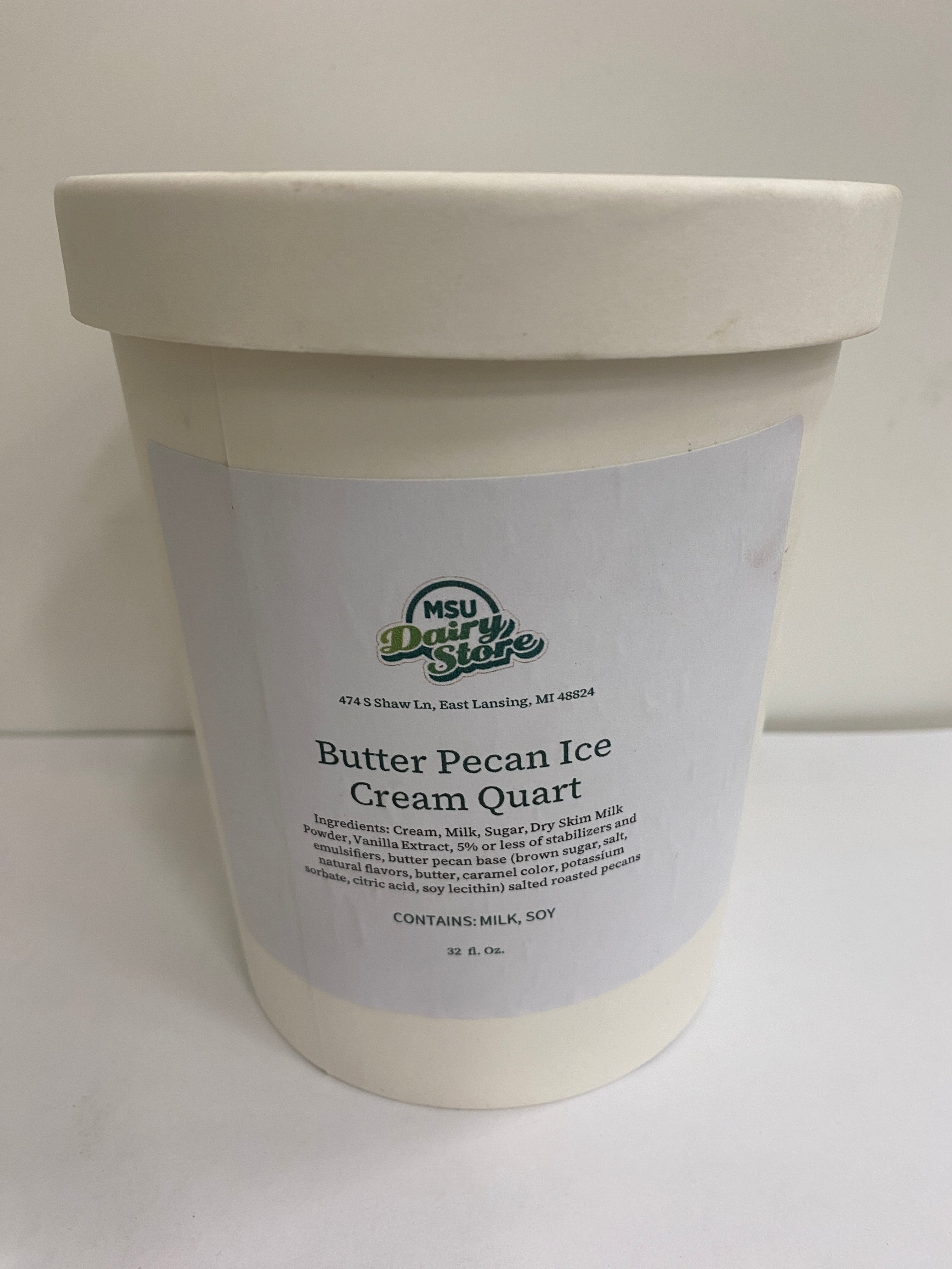 MSU Dairy Store Butter Pecan Quart