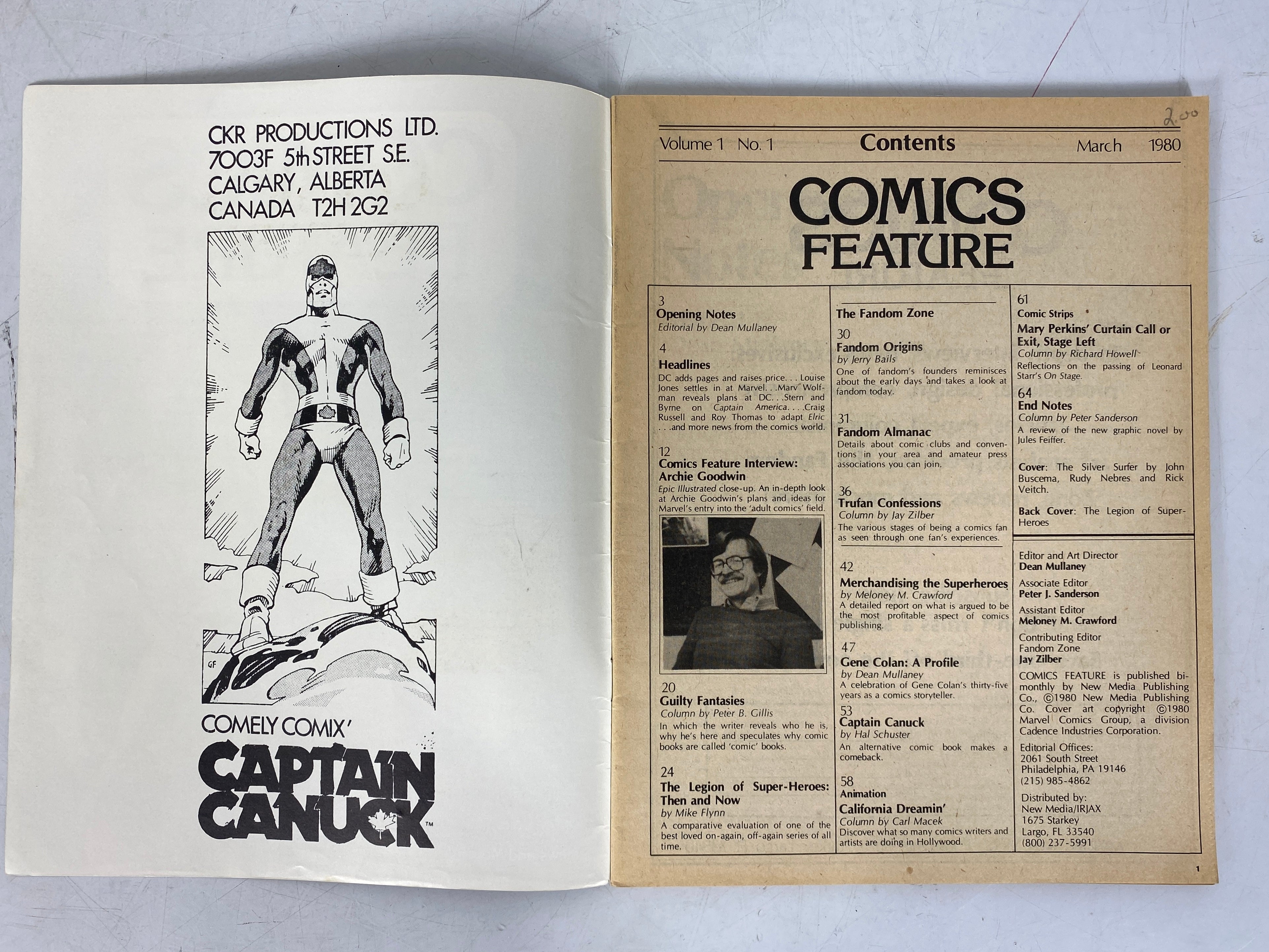 Comics Feature Magazine 1-11 (1980-1981)