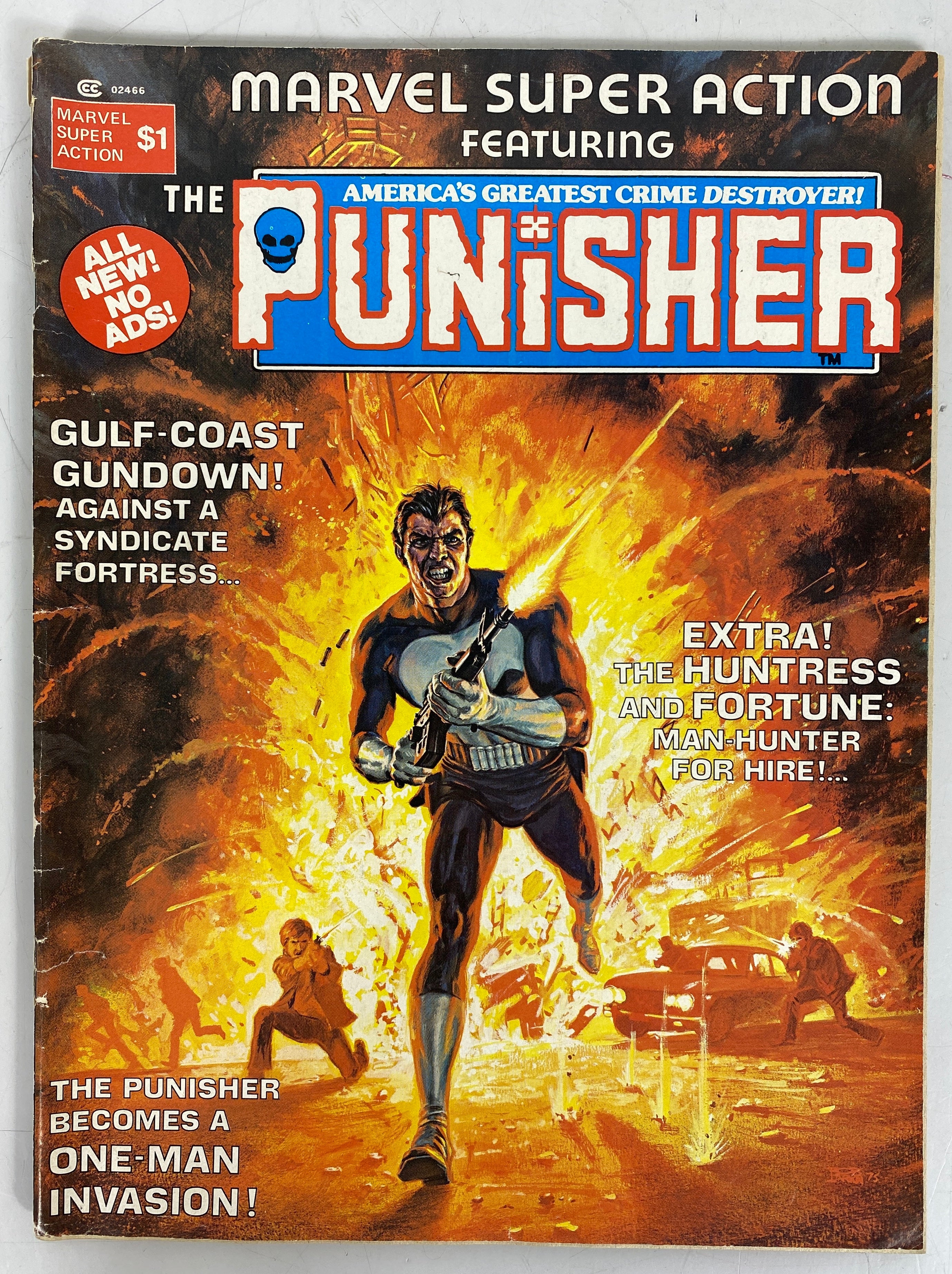 Marvel Super Action #1 Punisher (Magazine Management 1976)